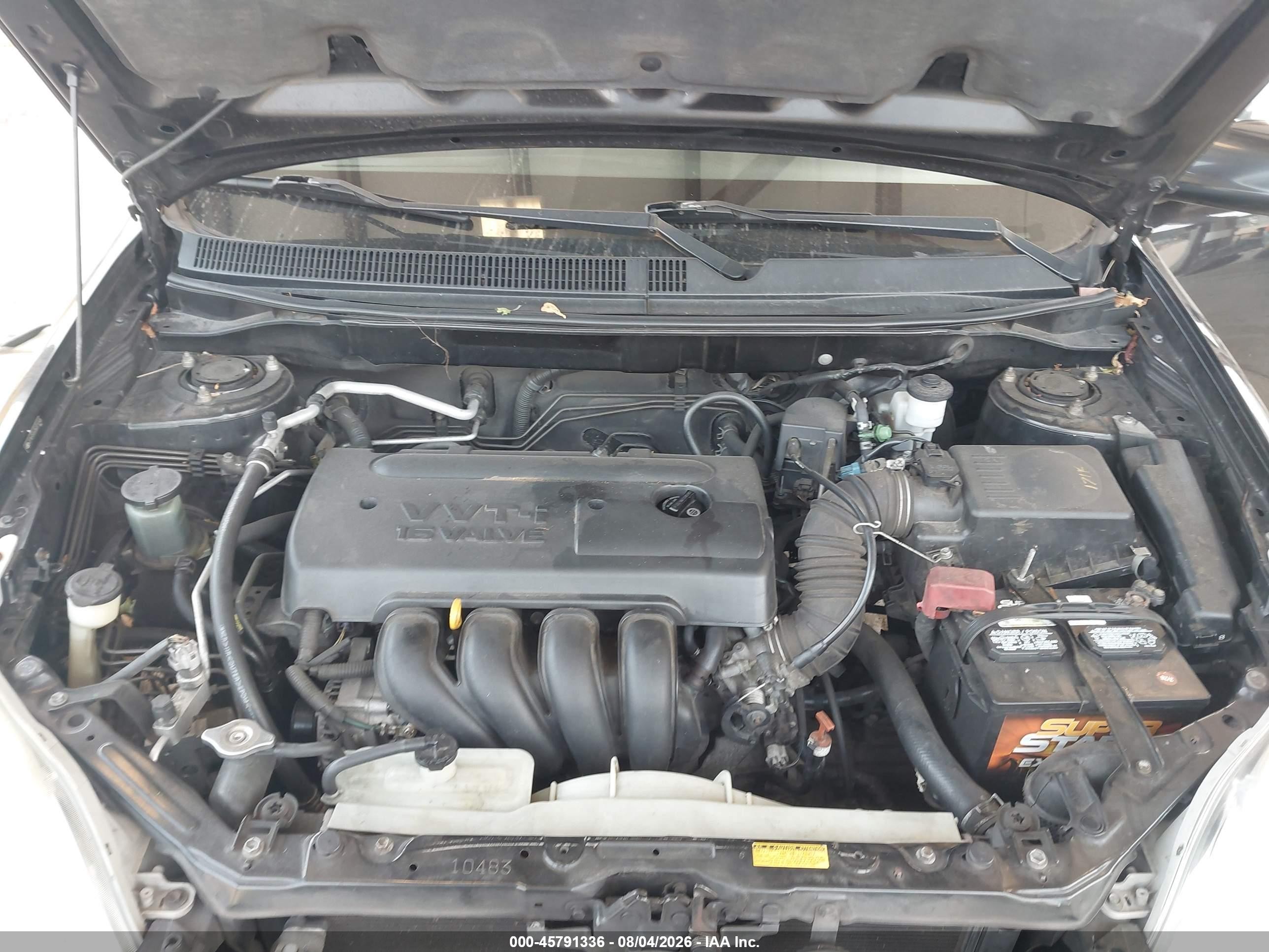 2005 Toyota Matrix Xr Black vin: 2T1LR32E05C371749