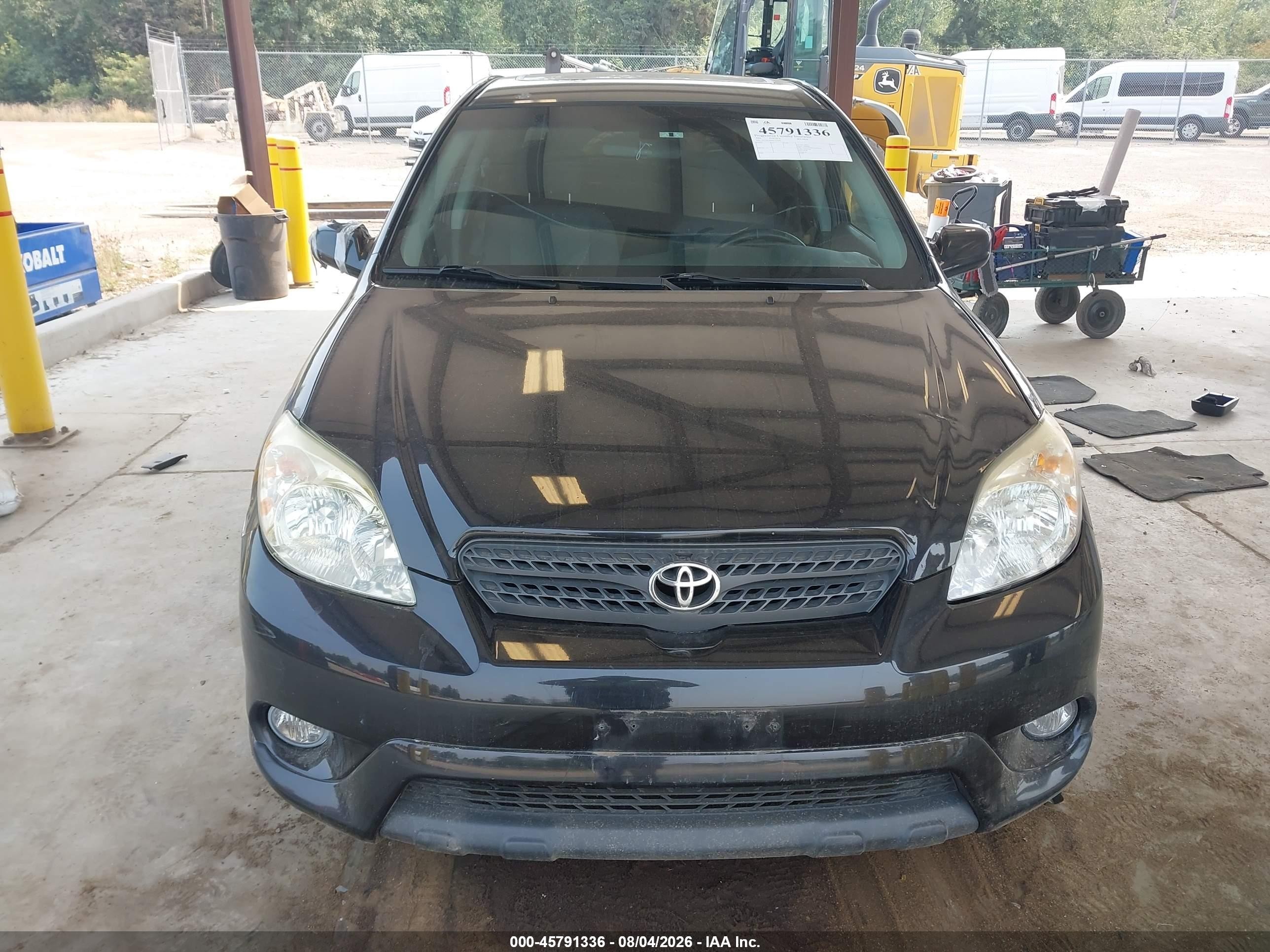 2005 Toyota Matrix Xr Black vin: 2T1LR32E05C371749