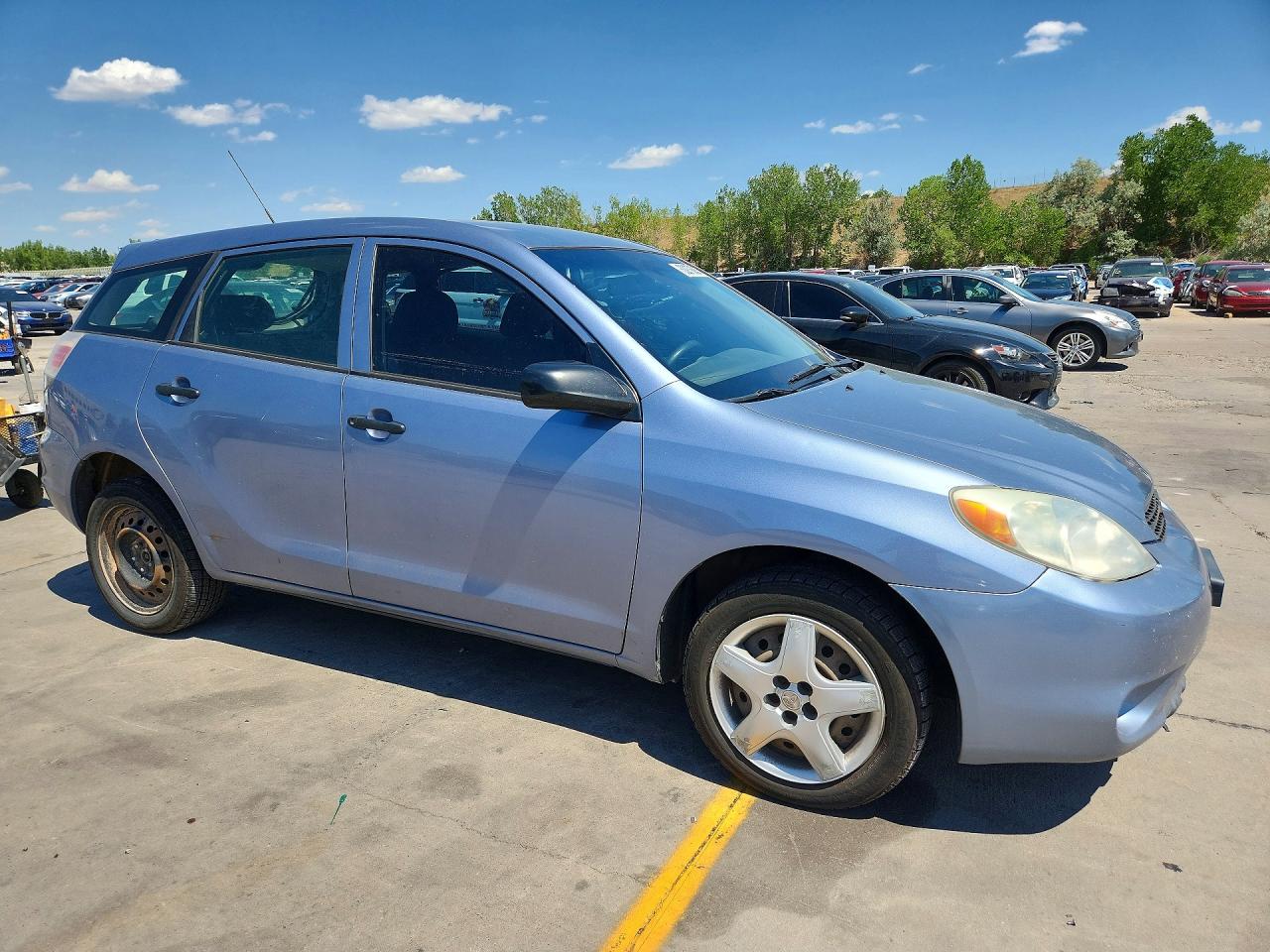 2006 Toyota Matrix Base Blue vin: 2T1LR32E06C560063