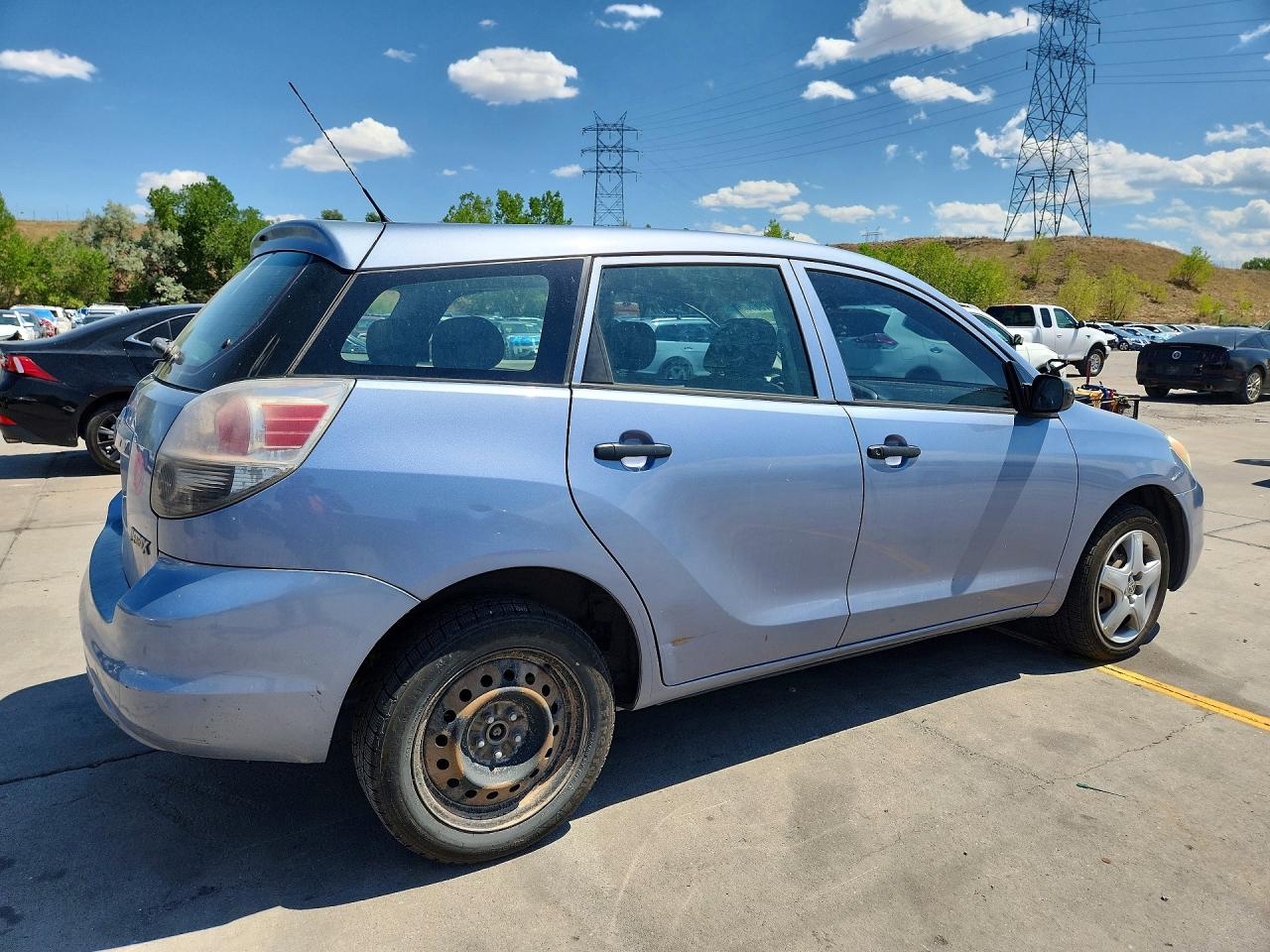 2006 Toyota Matrix Base Blue vin: 2T1LR32E06C560063