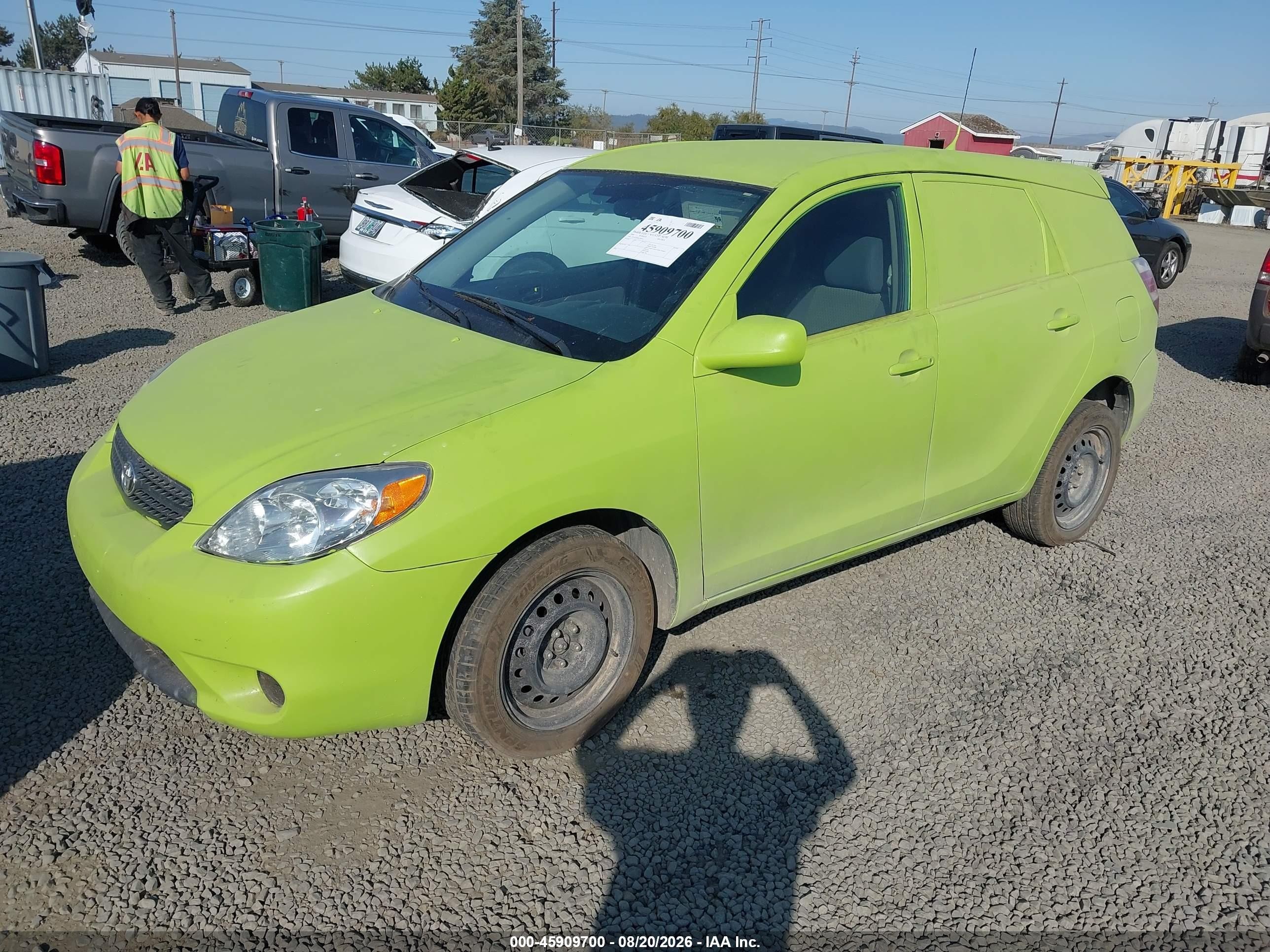 2006 Toyota Matrix   Green vin: 2T1LR32E06C560161