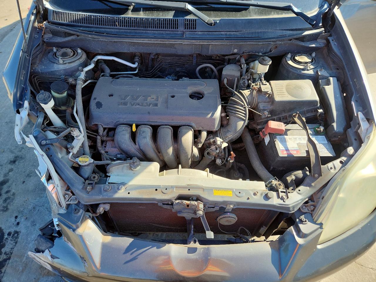 2006 Toyota Matrix Xr Серый vin: 2T1LR32E16C558273