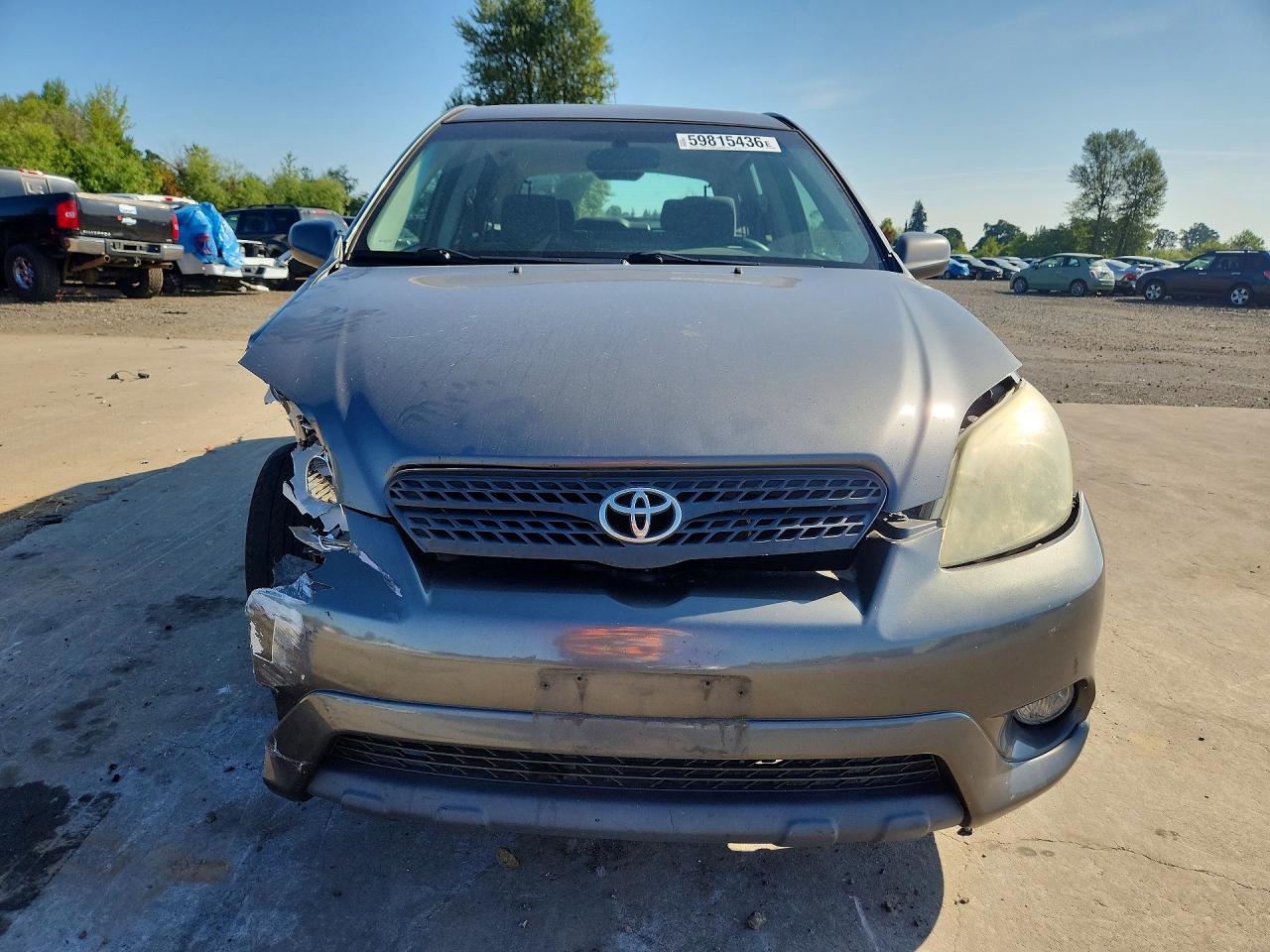 2006 Toyota Matrix Xr Серый vin: 2T1LR32E16C558273