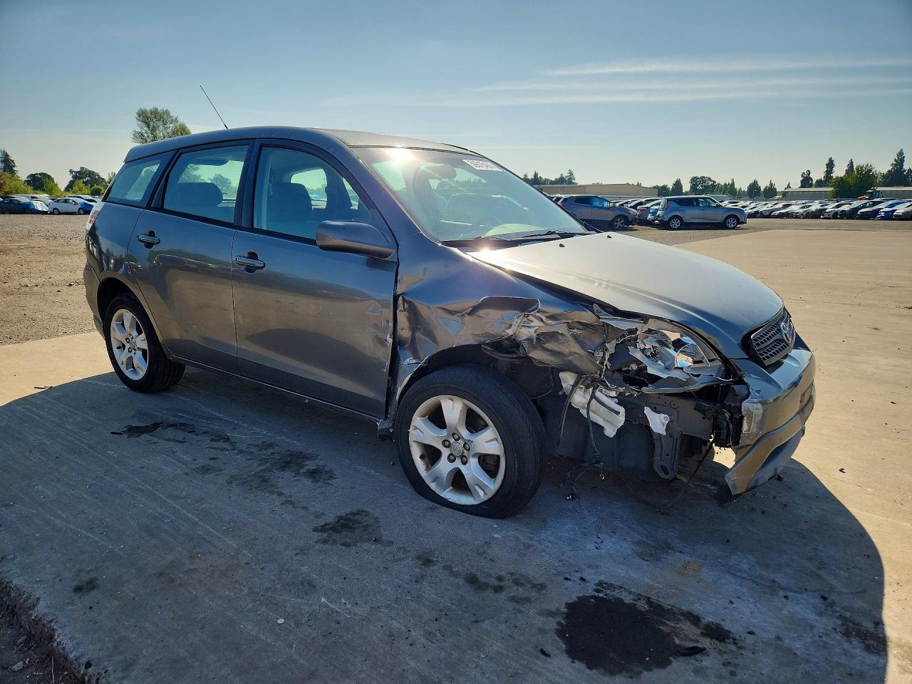 2006 Toyota Matrix Xr Серый vin: 2T1LR32E16C558273