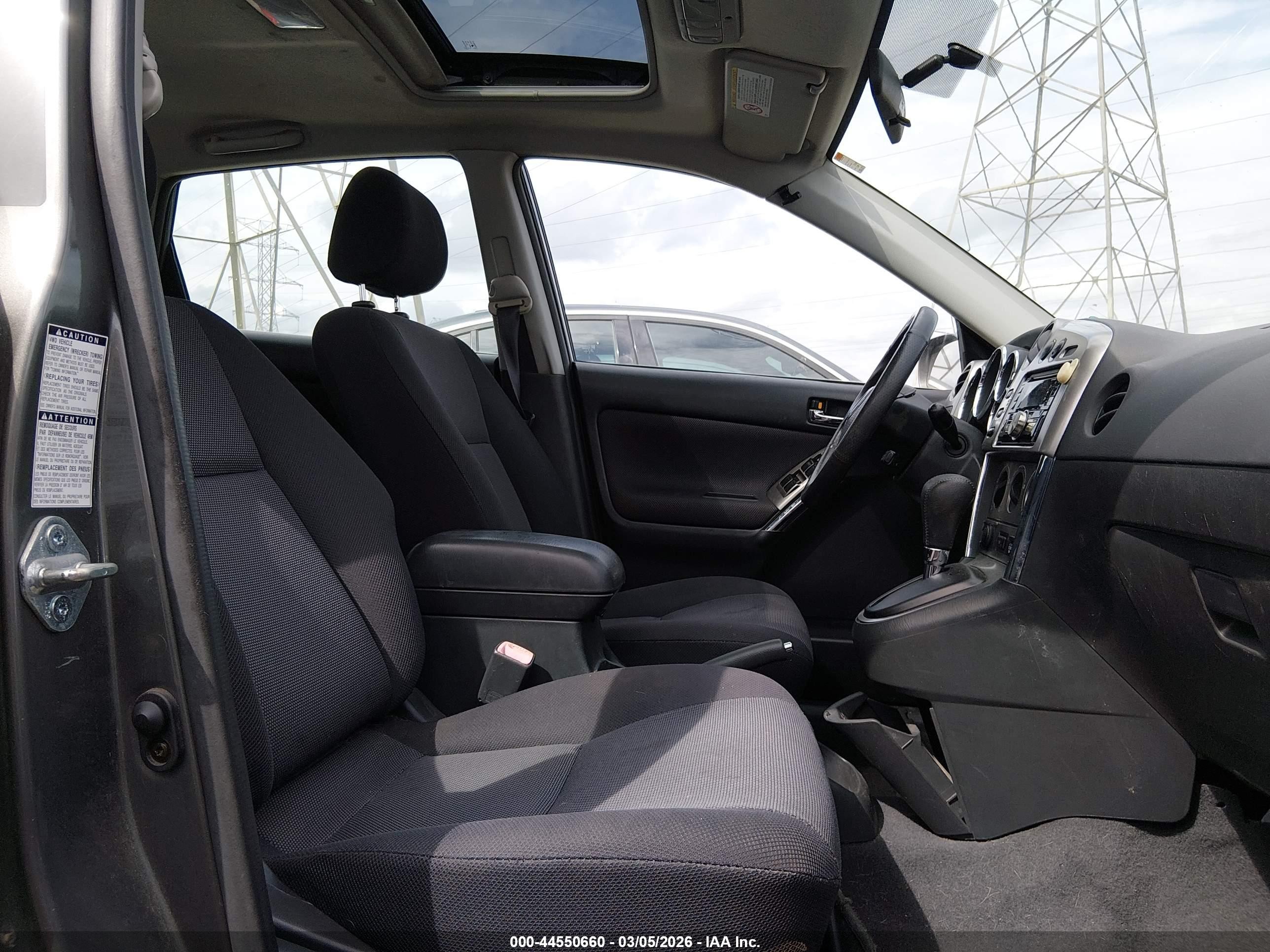 2004 Toyota Matrix Xr Gray vin: 2T1LR32E24C239266