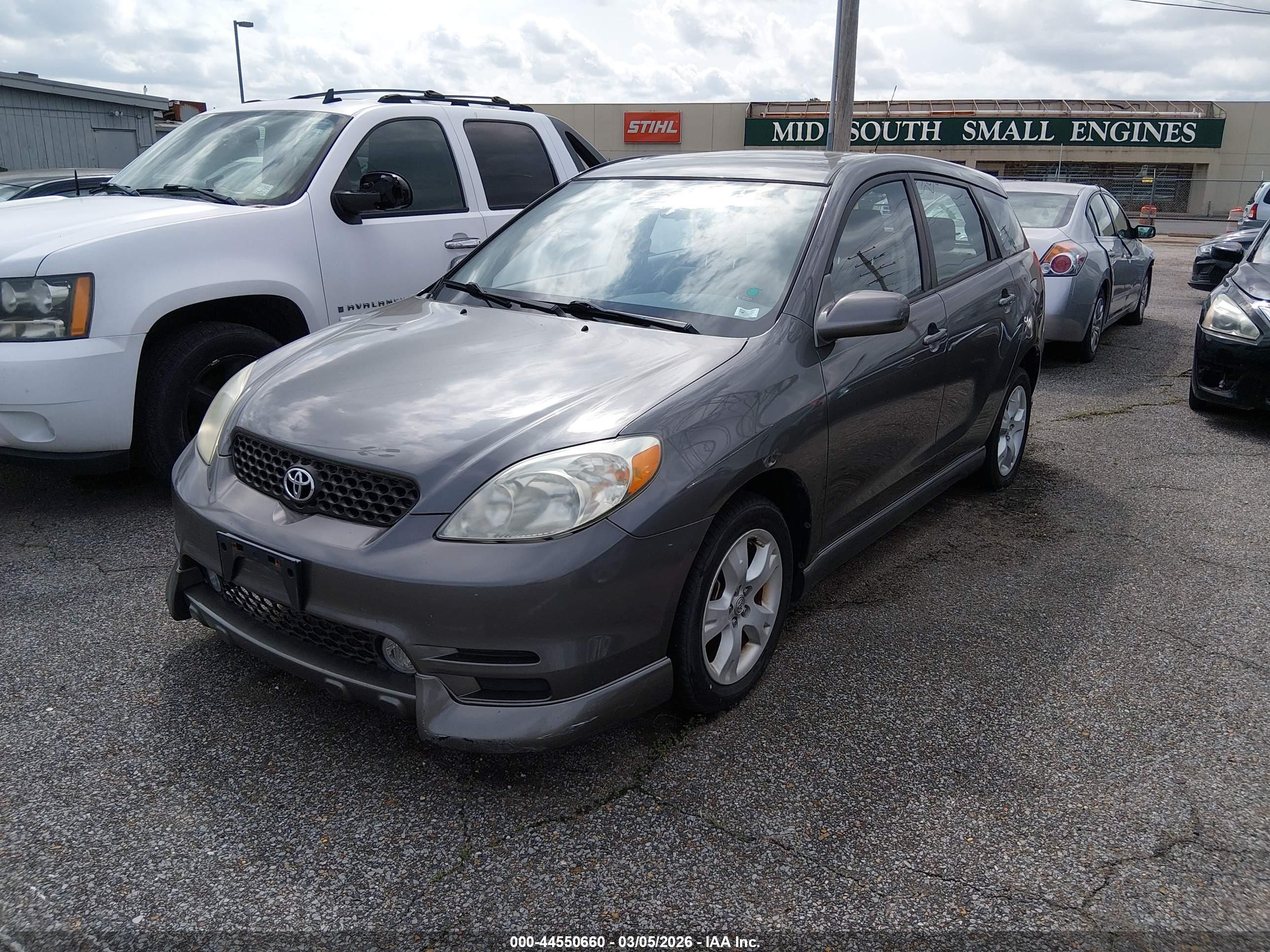 2004 Toyota Matrix Xr Gray vin: 2T1LR32E24C239266