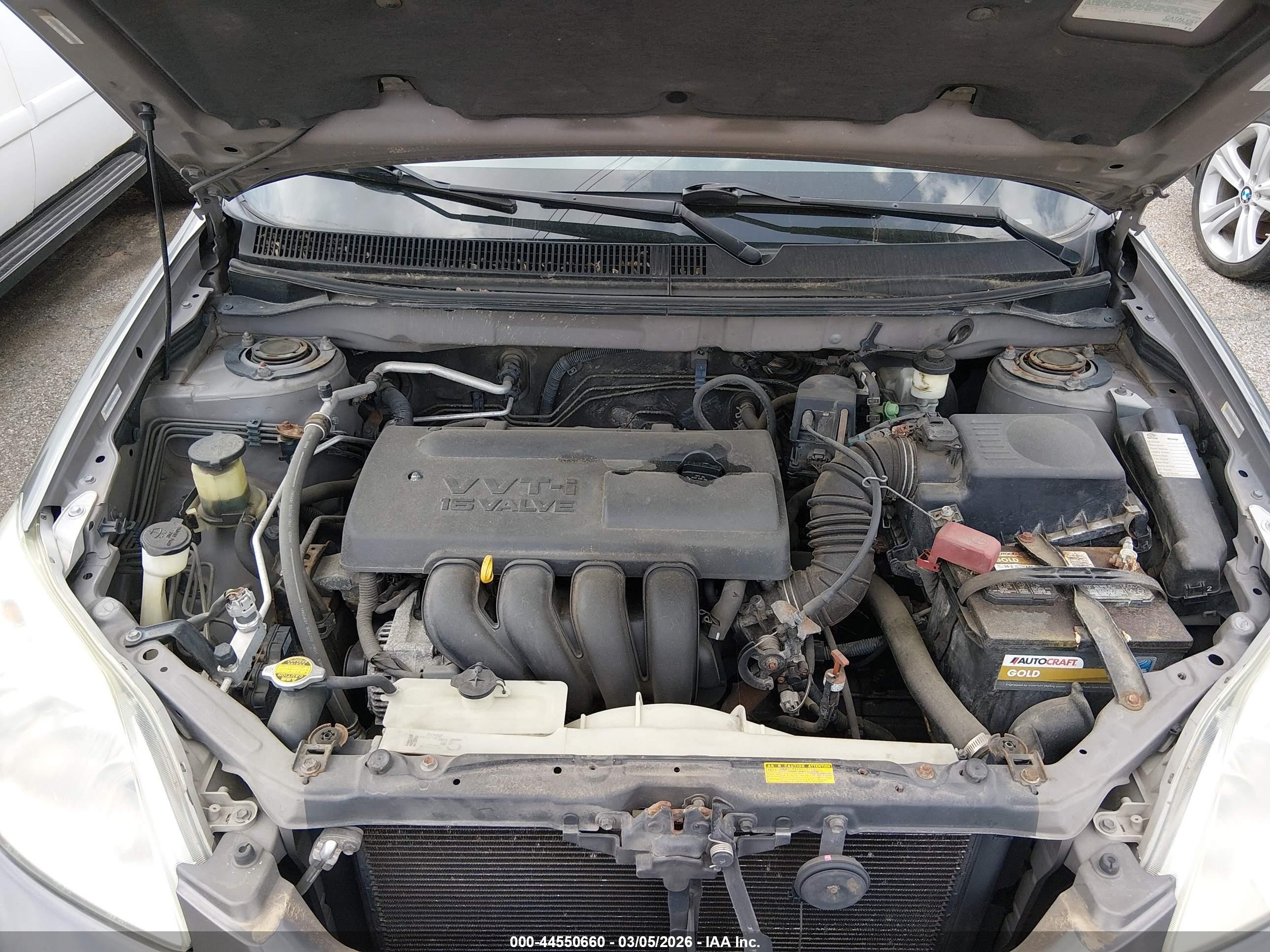 2004 Toyota Matrix Xr Gray vin: 2T1LR32E24C239266