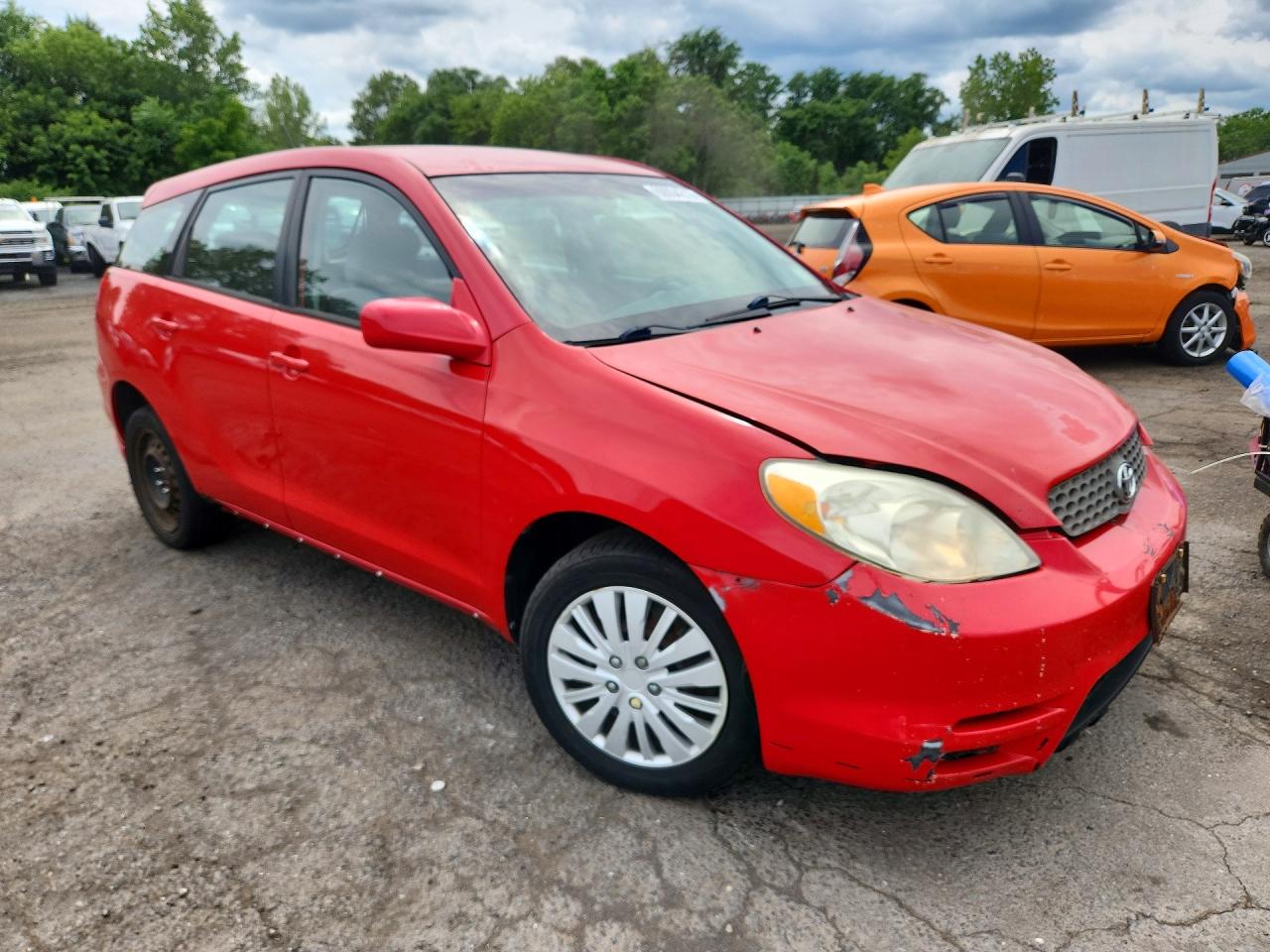 2004 Toyota Matrix Xr Красный vin: 2T1LR32E34C224078