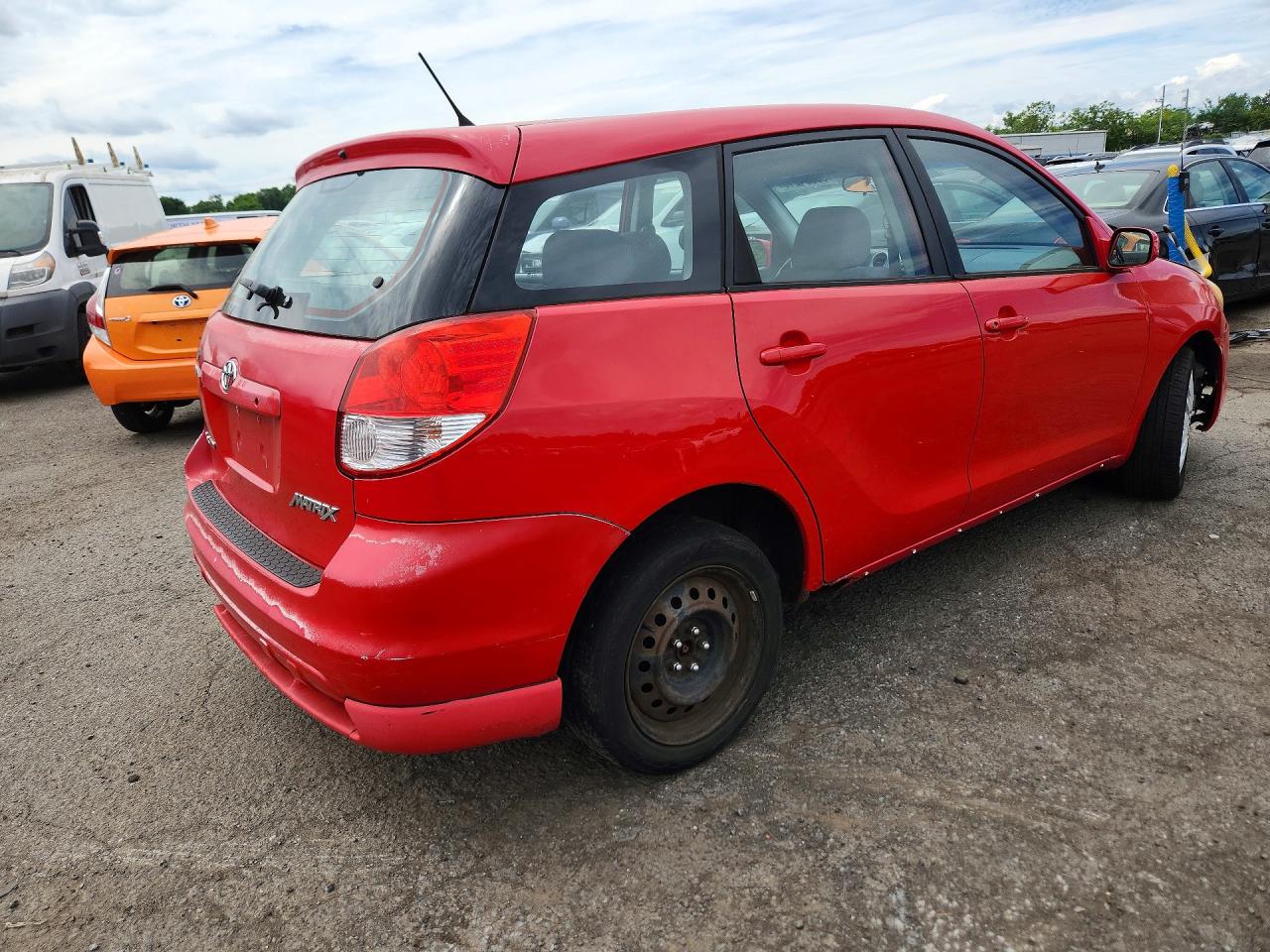 2004 Toyota Matrix Xr Красный vin: 2T1LR32E34C224078