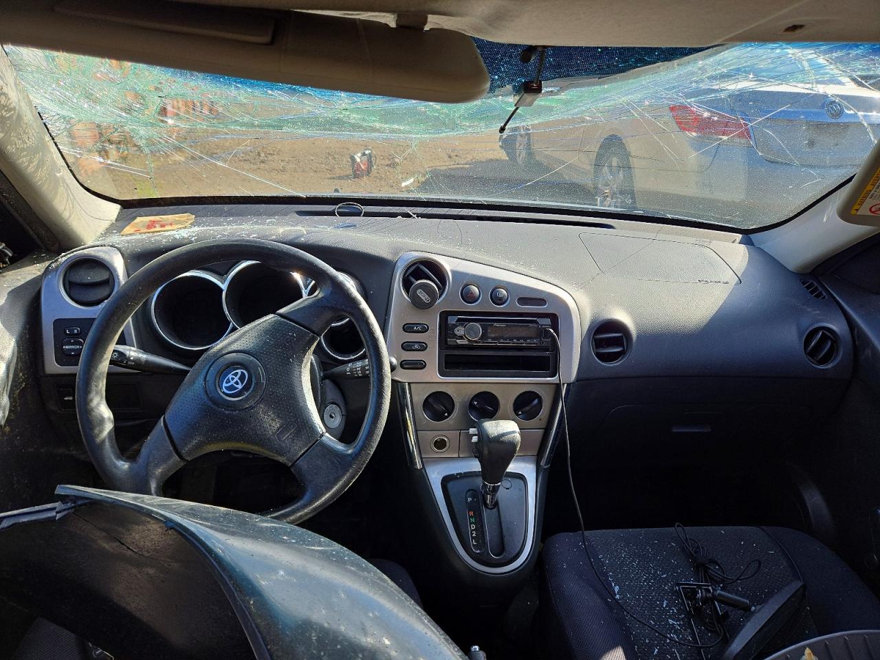 2004 Toyota Matrix Base Black vin: 2T1LR32E34C814667