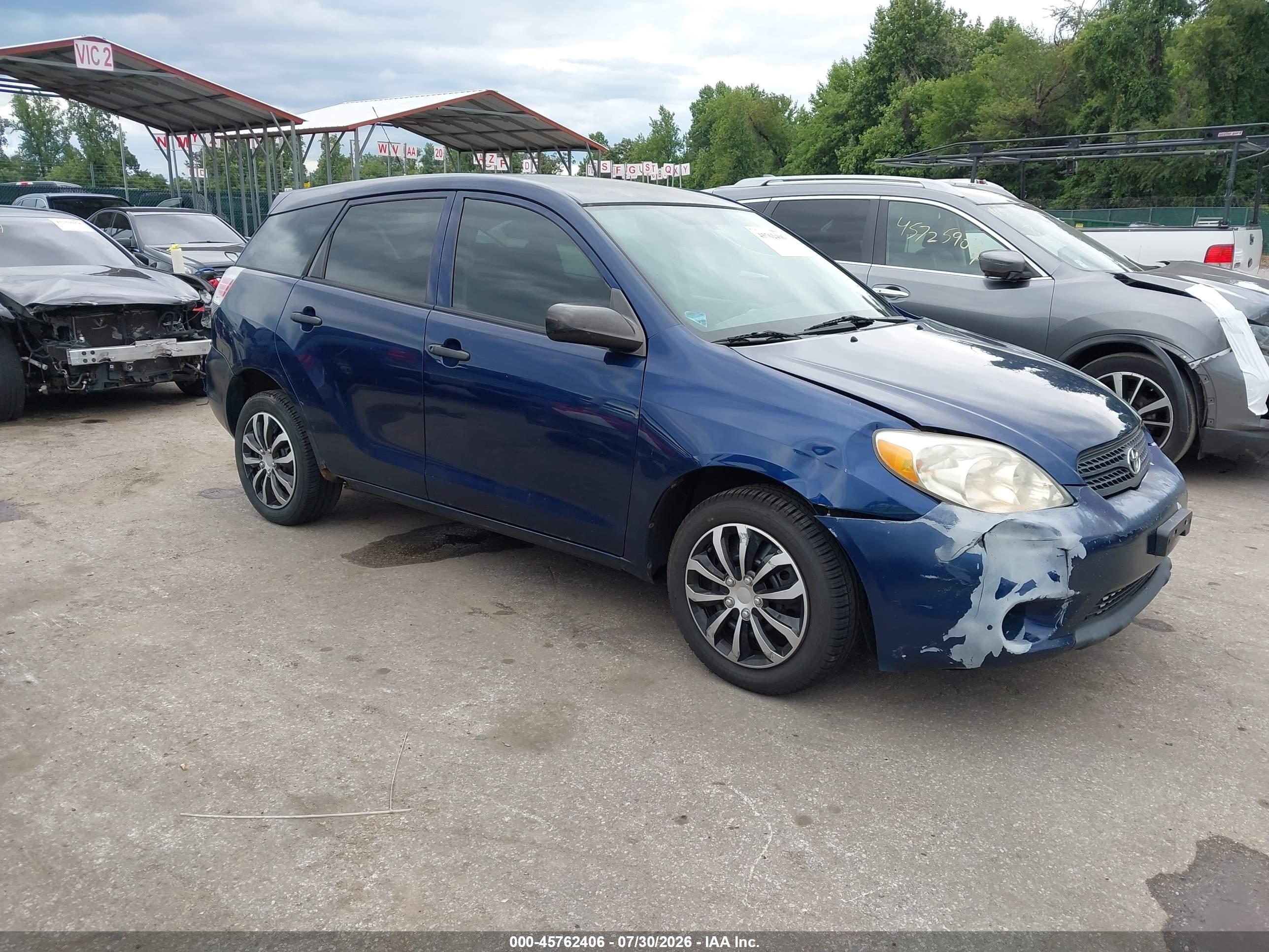 2005 Toyota Matrix   Синий vin: 2T1LR32E35C411161