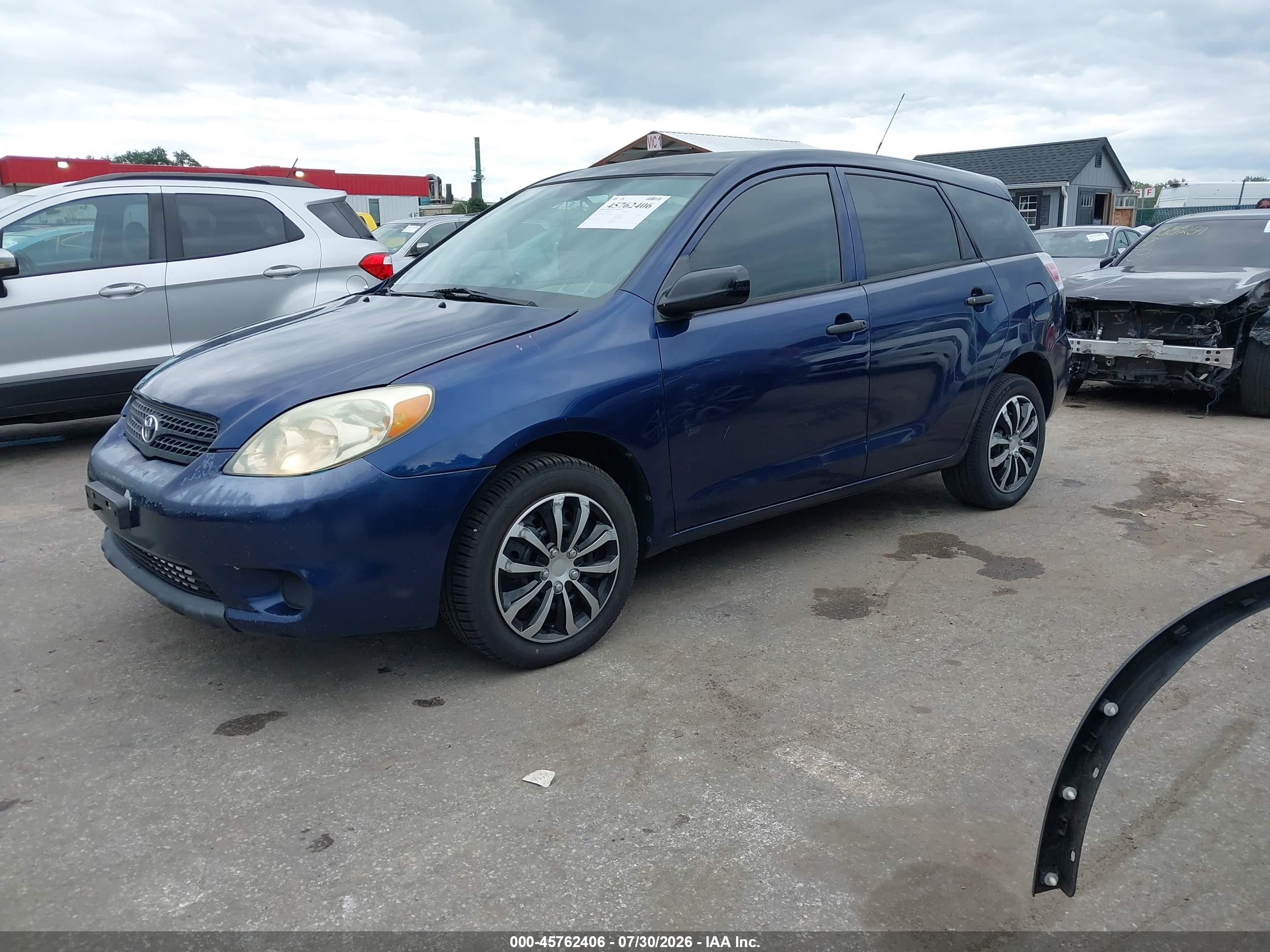 2005 Toyota Matrix   Синий vin: 2T1LR32E35C411161