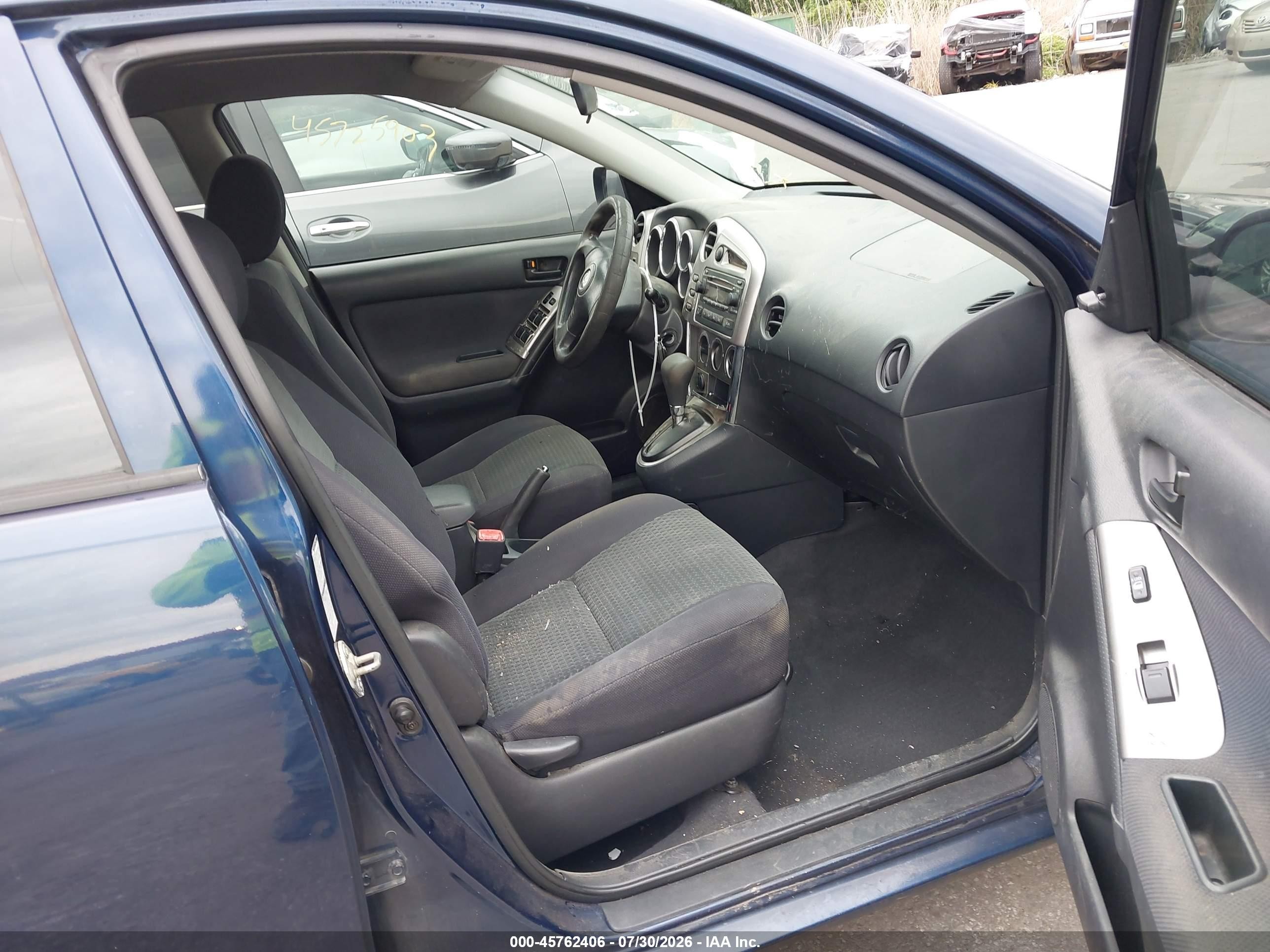 2005 Toyota Matrix   Синий vin: 2T1LR32E35C411161