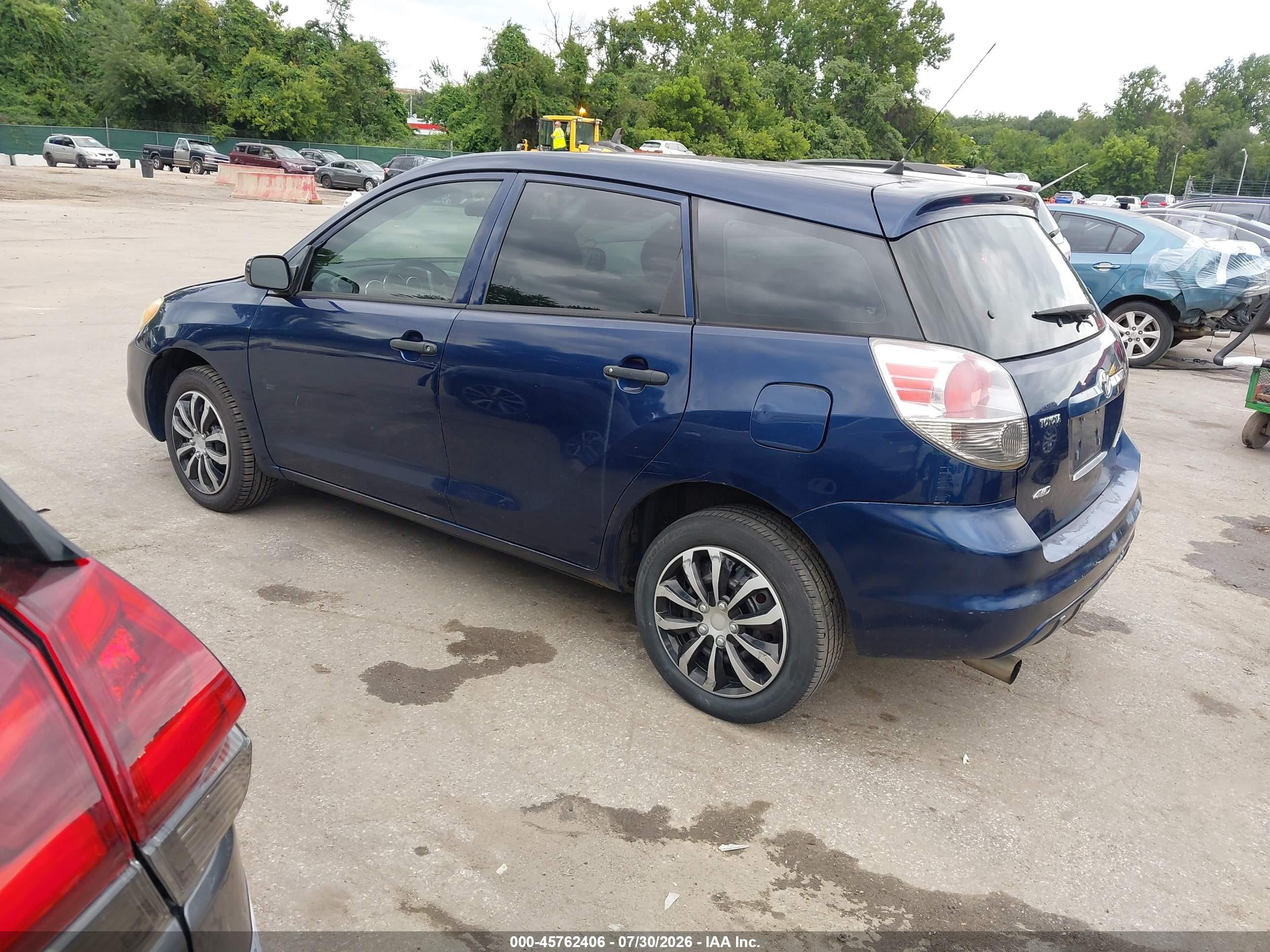 2005 Toyota Matrix   Синий vin: 2T1LR32E35C411161