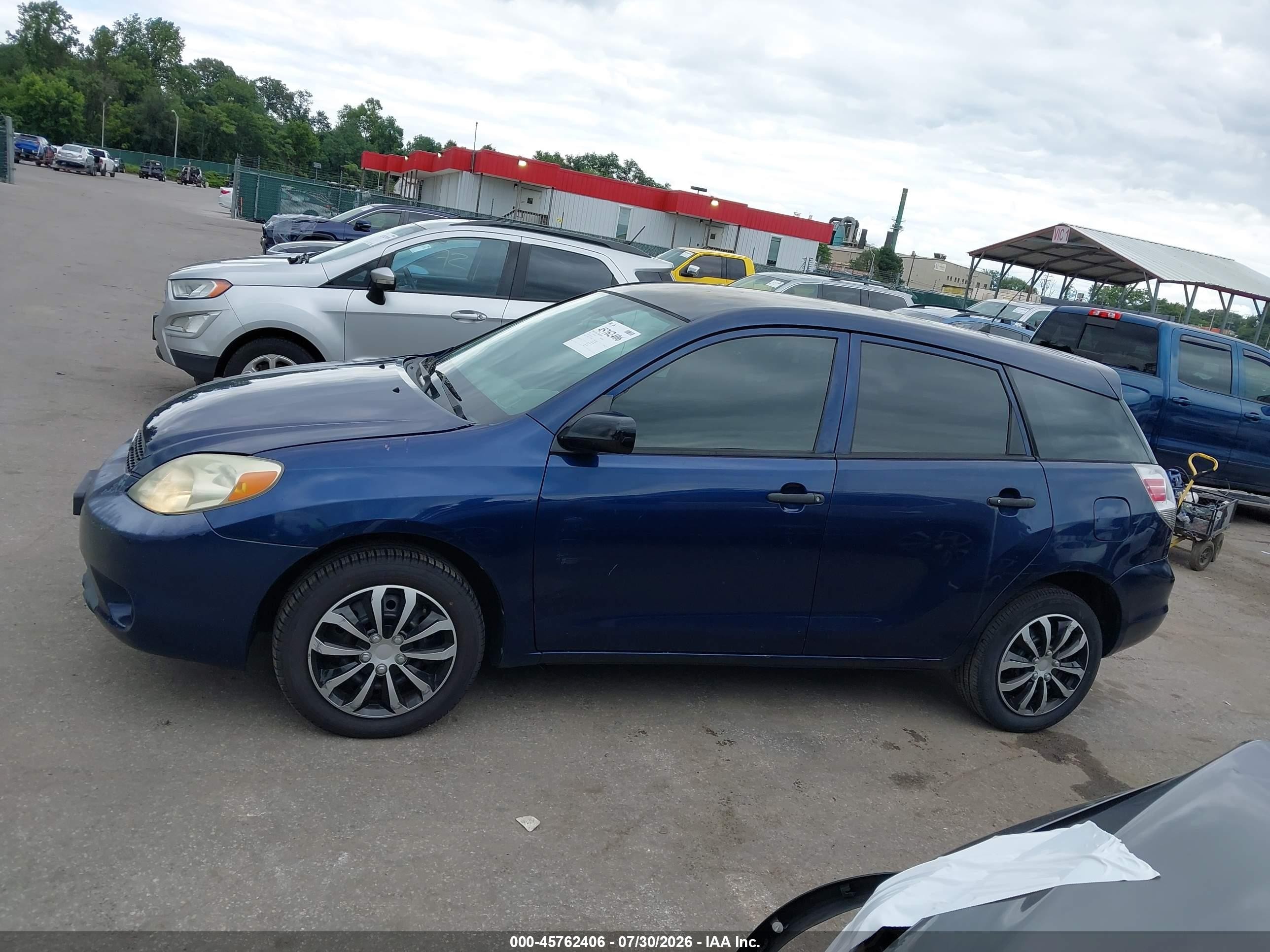 2005 Toyota Matrix   Синий vin: 2T1LR32E35C411161