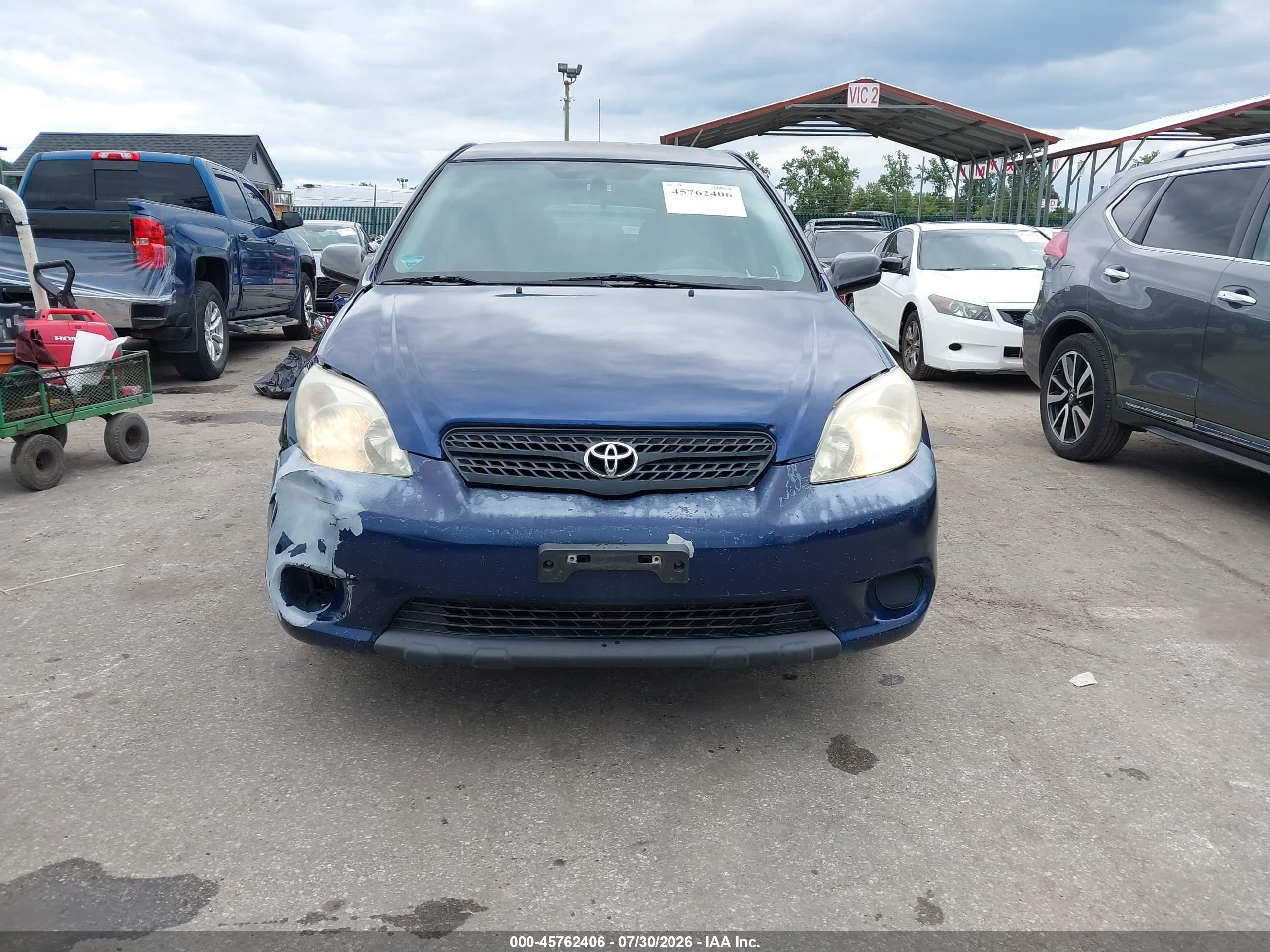 2005 Toyota Matrix   Синий vin: 2T1LR32E35C411161