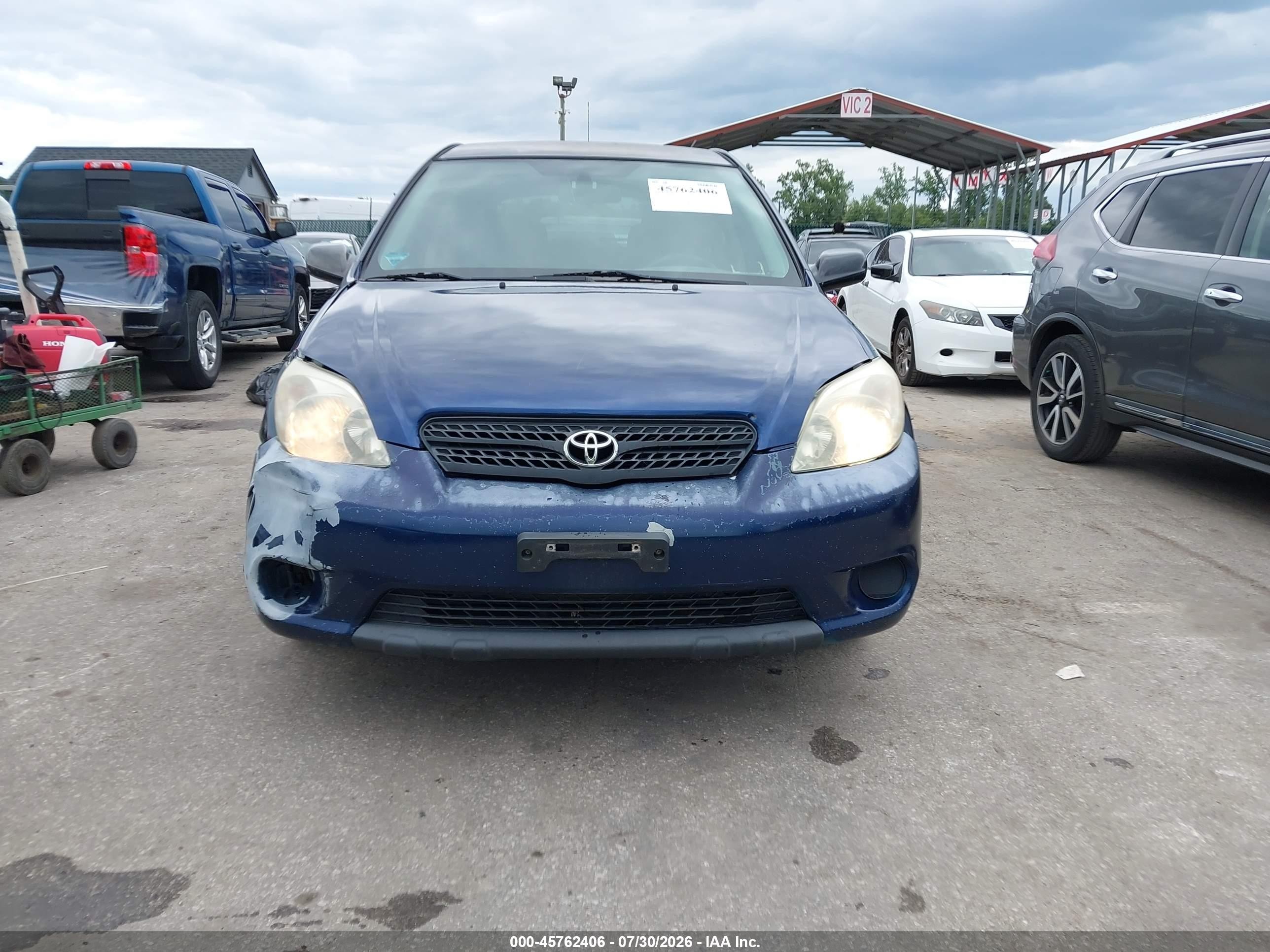 2005 Toyota Matrix   Синий vin: 2T1LR32E35C411161