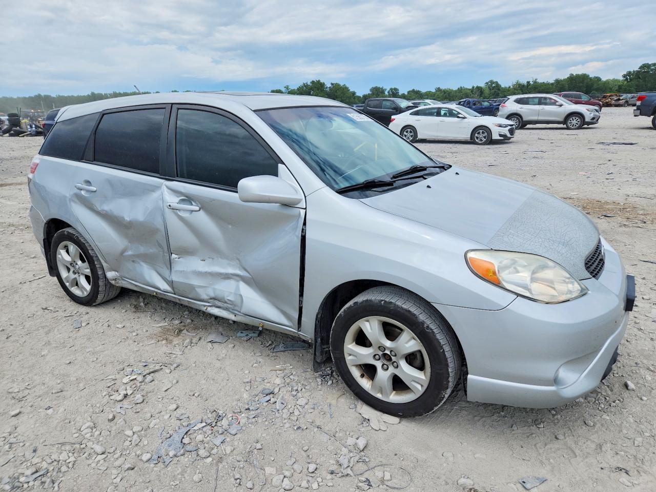 2005 Toyota Corolla Matrix Base/xr Silver vin: 2T1LR32E35C550660