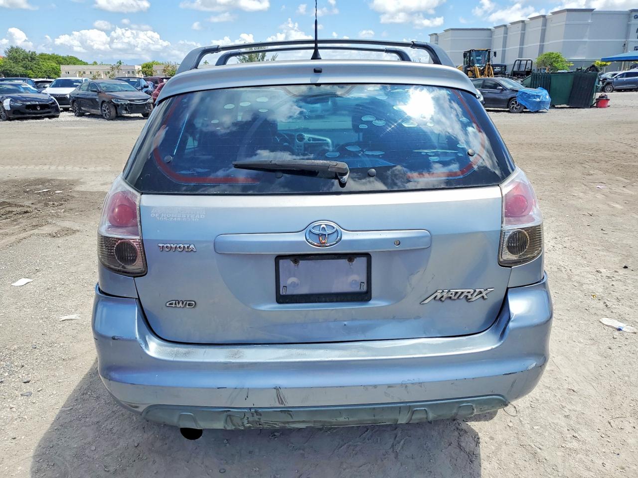 2006 Toyota Matrix Base Синий vin: 2T1LR32E36C557674