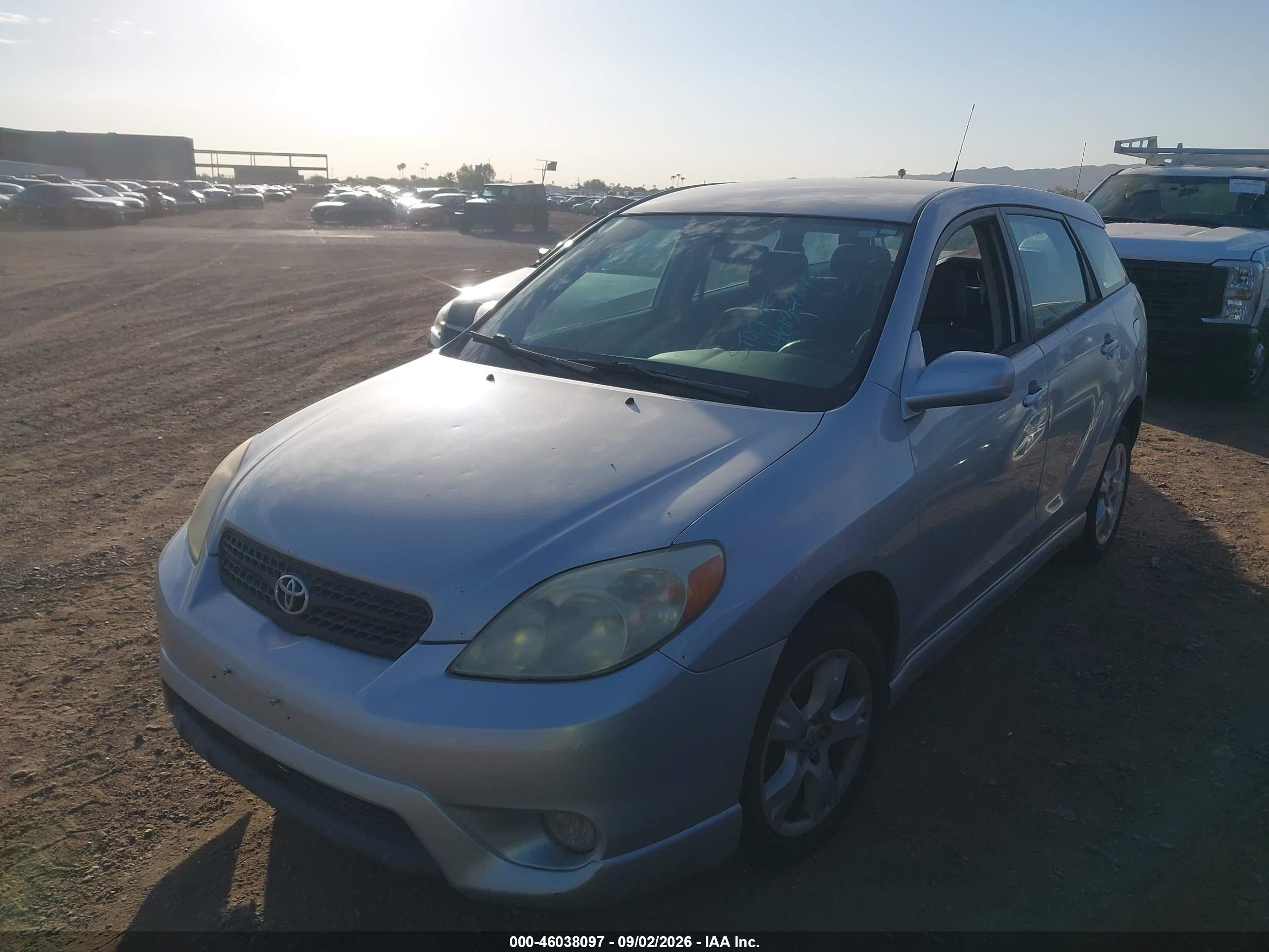 2006 Toyota Matrix Xr Silver vin: 2T1LR32E36C558372