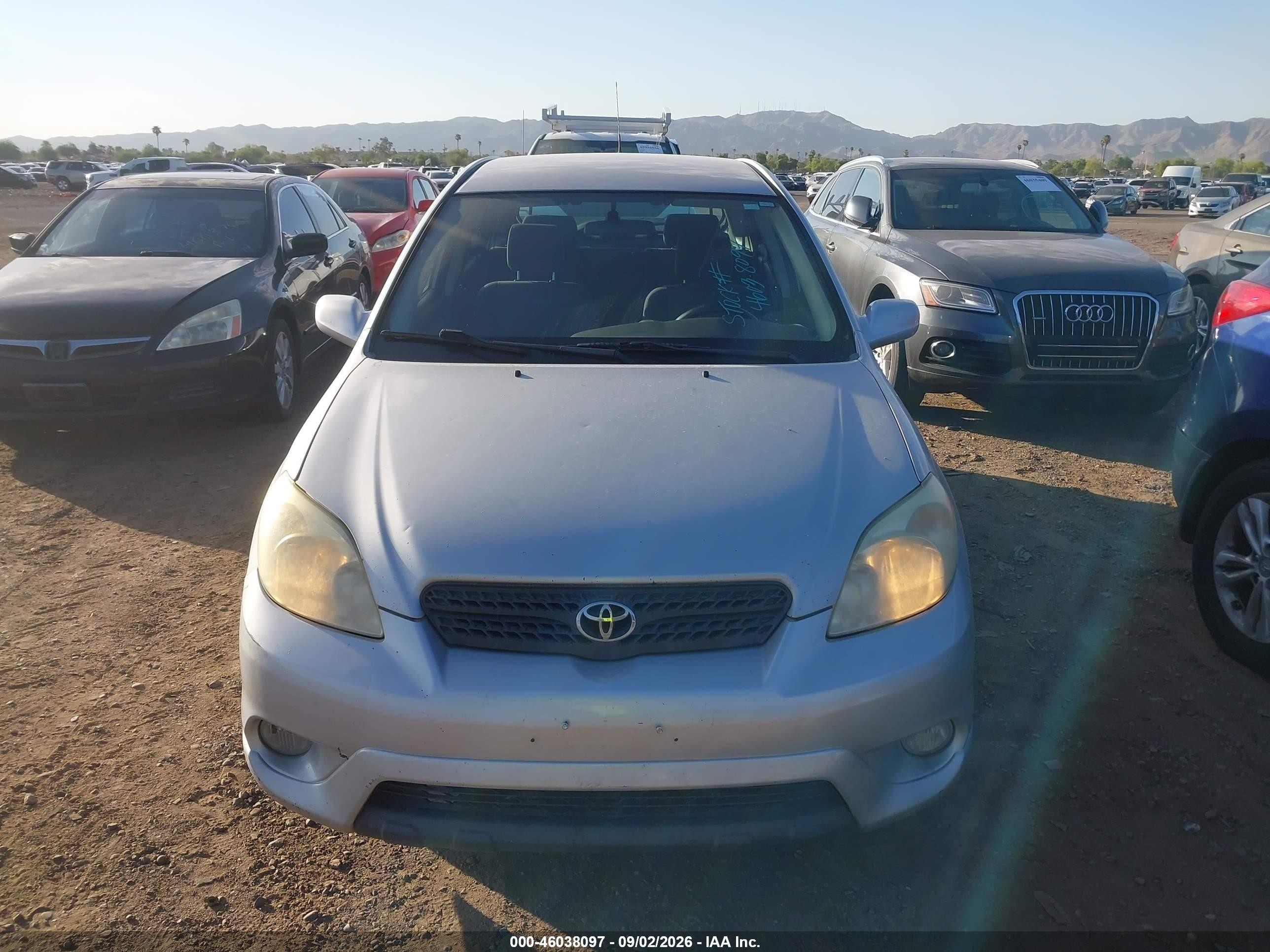 2006 Toyota Matrix Xr Silver vin: 2T1LR32E36C558372