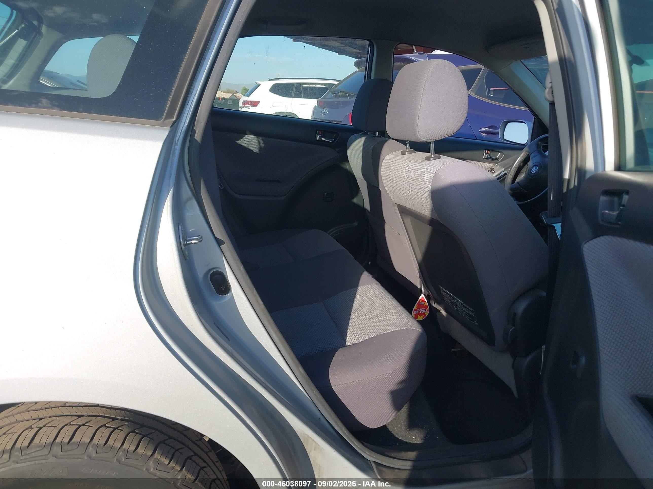 2006 Toyota Matrix Xr Silver vin: 2T1LR32E36C558372