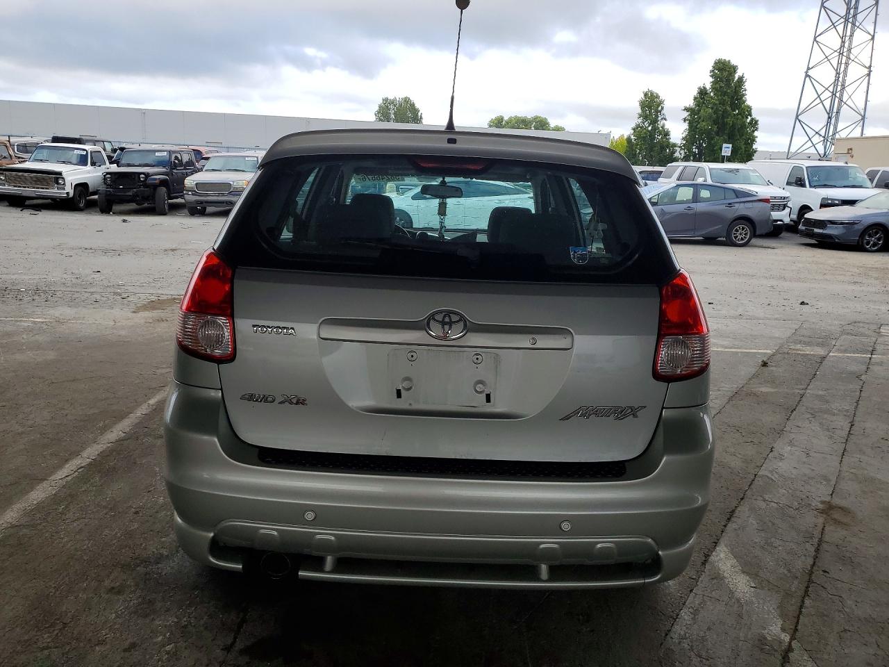 2003 Toyota Matrix Xr Silver vin: 2T1LR32E43C022560
