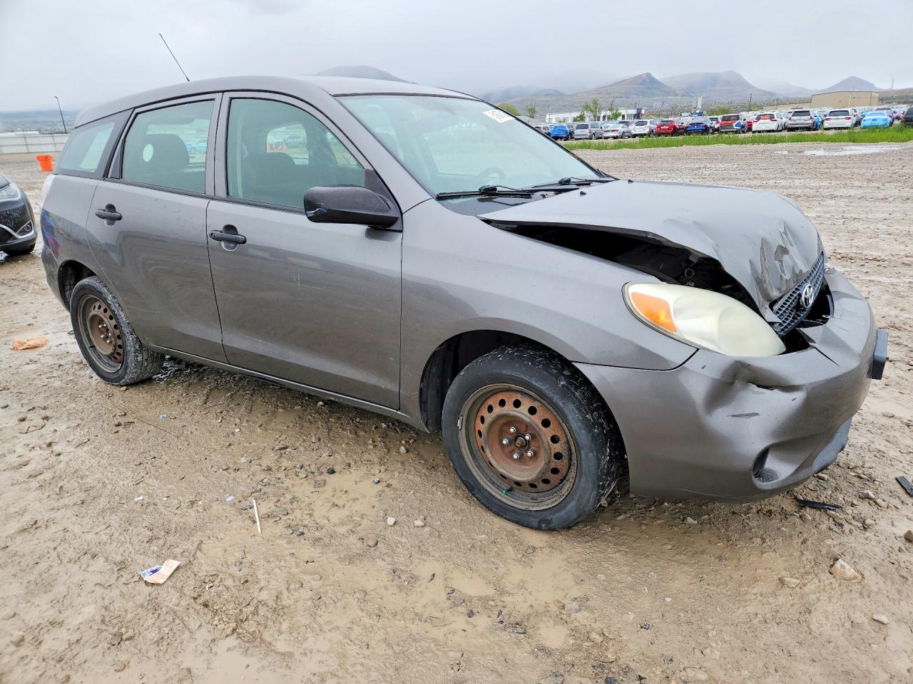 2006 Toyota Matrix Base Gray vin: 2T1LR32E46C557988