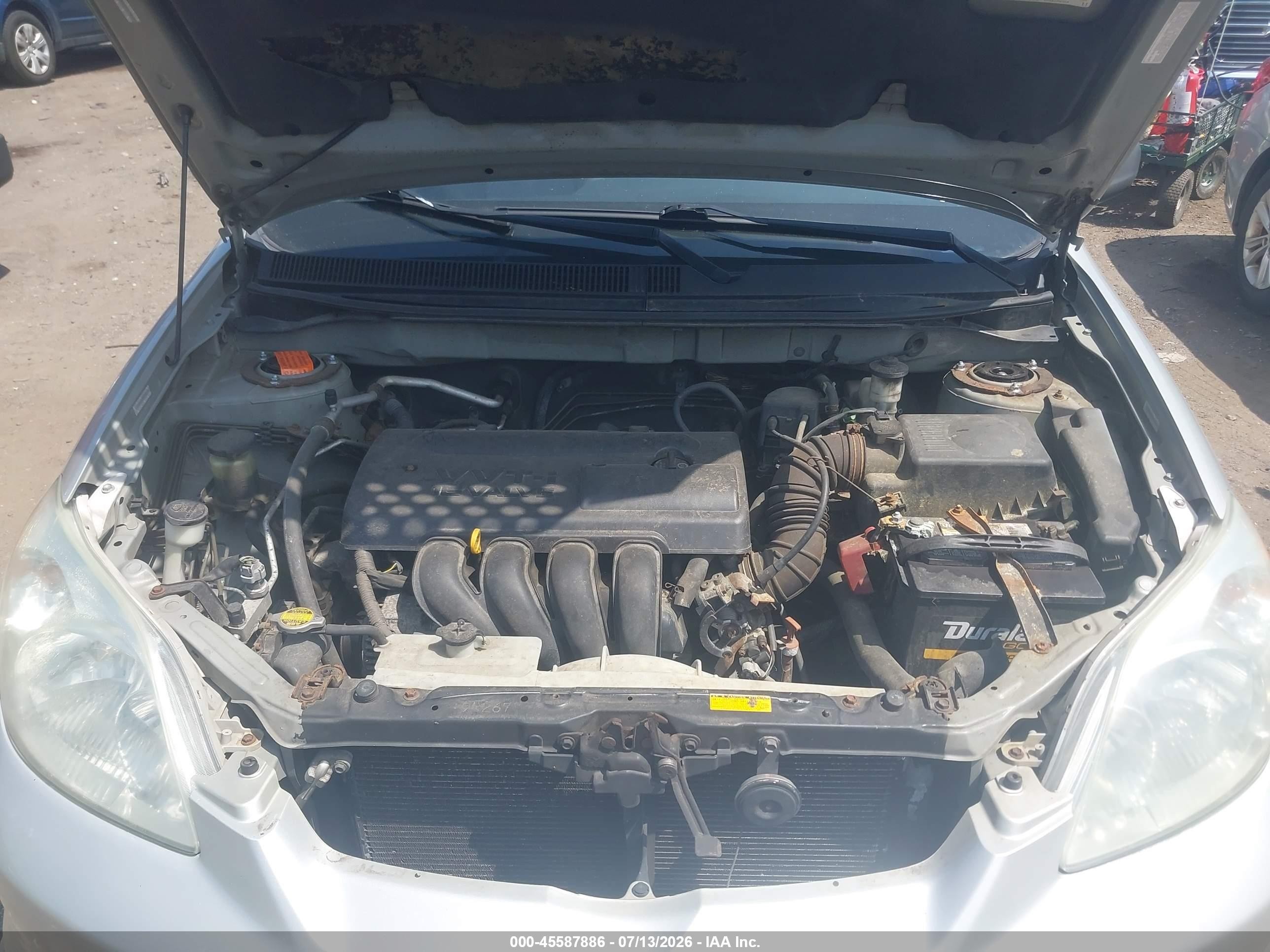 2004 Toyota Matrix Xr Silver vin: 2T1LR32E54C218458