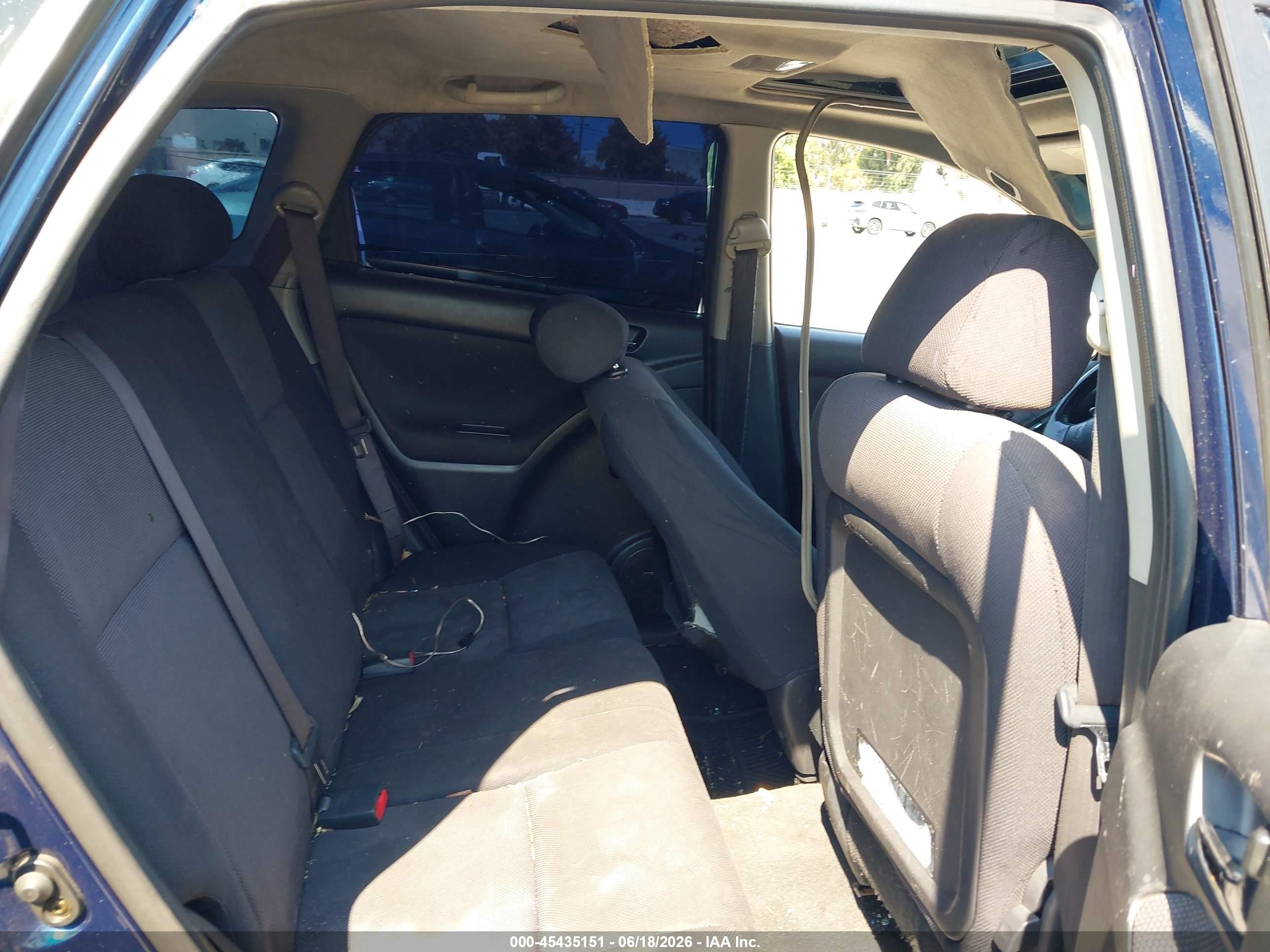 2004 Toyota Matrix Xr Blue vin: 2T1LR32E64C253851