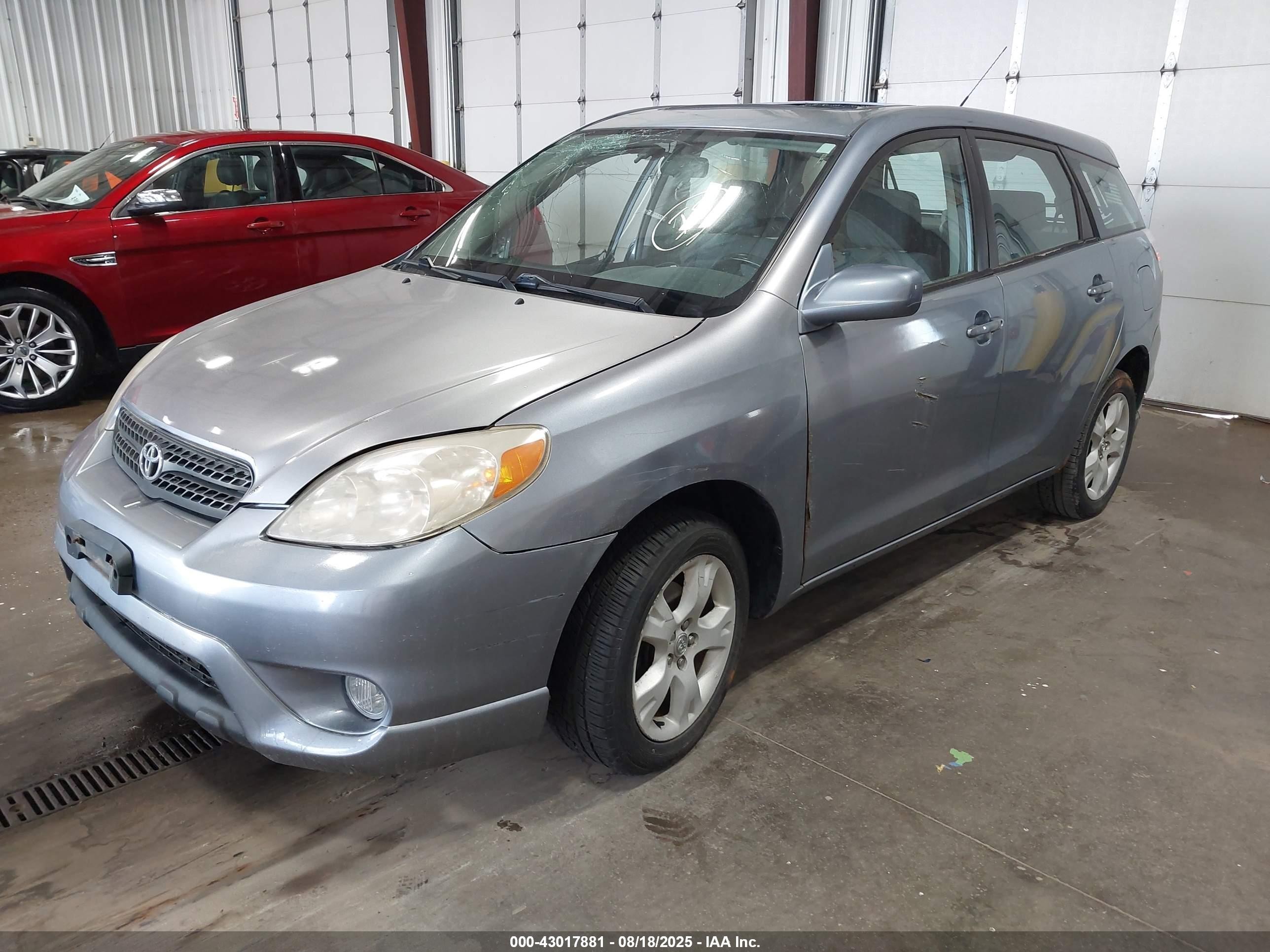 2005 Toyota Matrix Xr Синий vin: 2T1LR32E65C376485