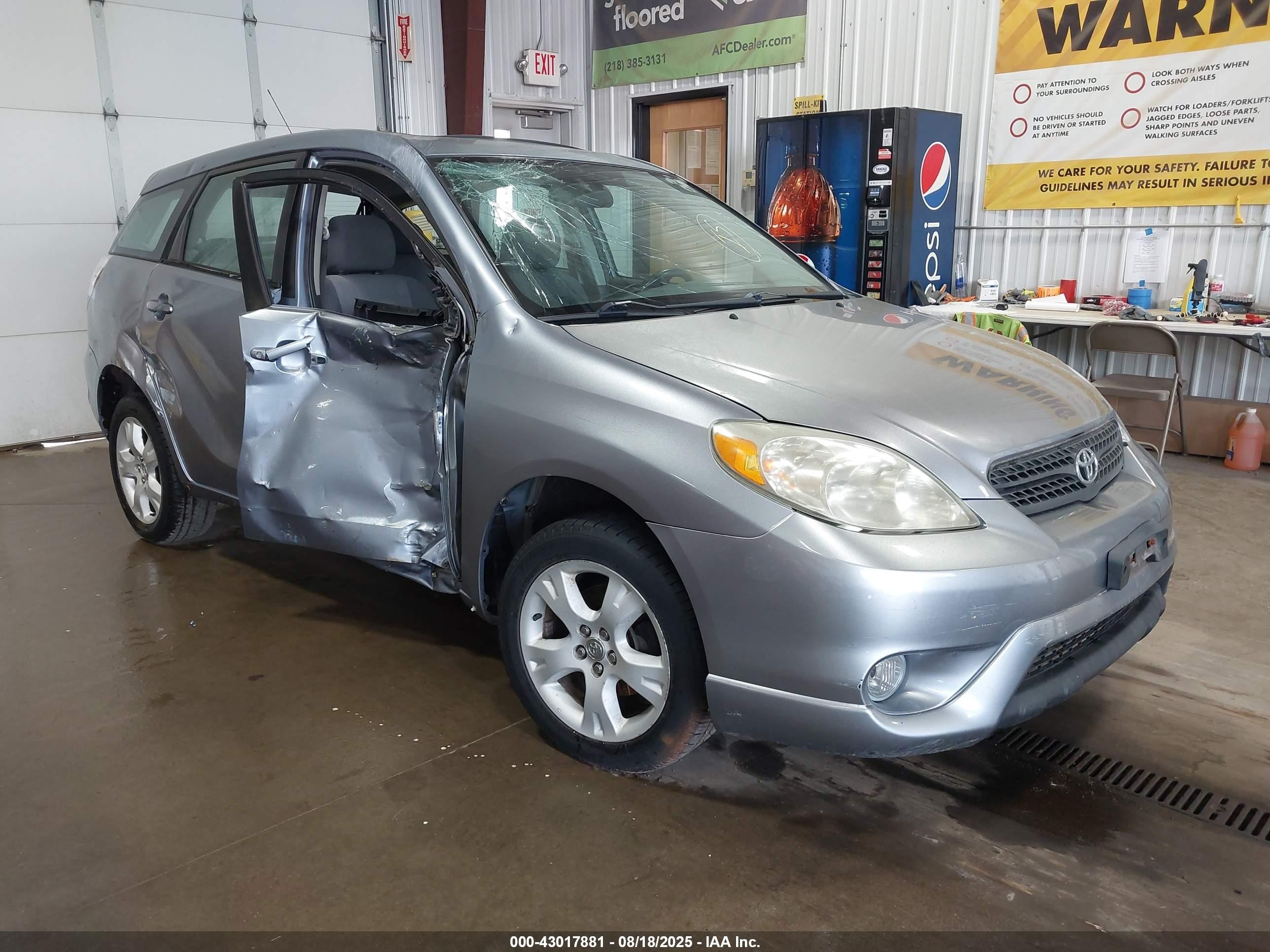 2005 Toyota Matrix Xr Синий vin: 2T1LR32E65C376485