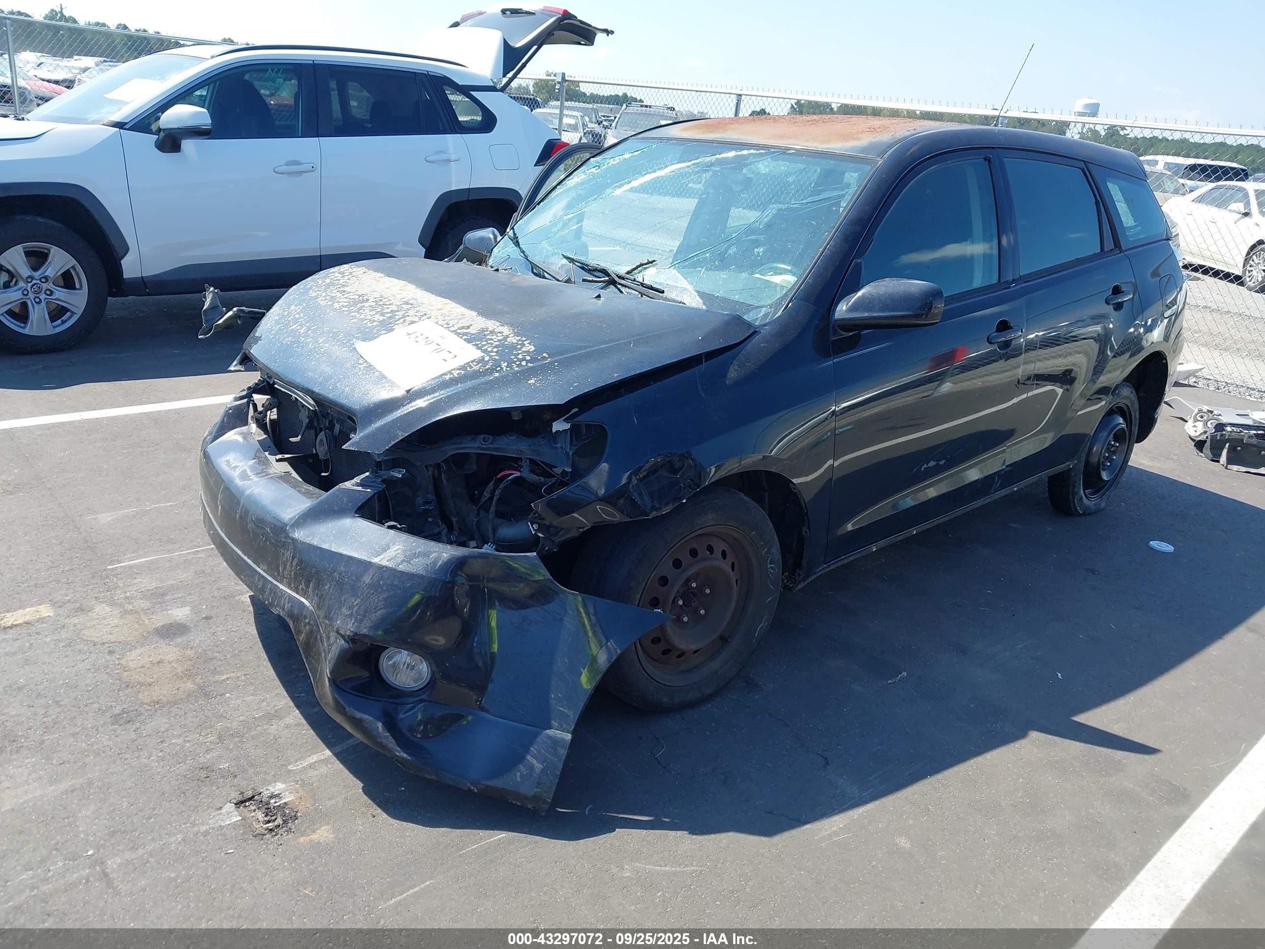 2005 Toyota Matrix Xr Black vin: 2T1LR32E65C424700