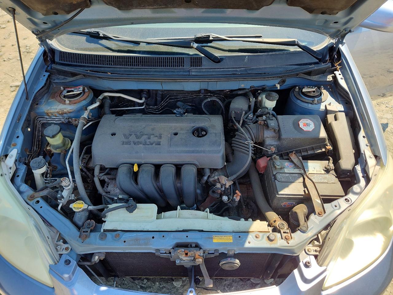 2006 Toyota Matrix Xr Синий vin: 2T1LR32E66C558009