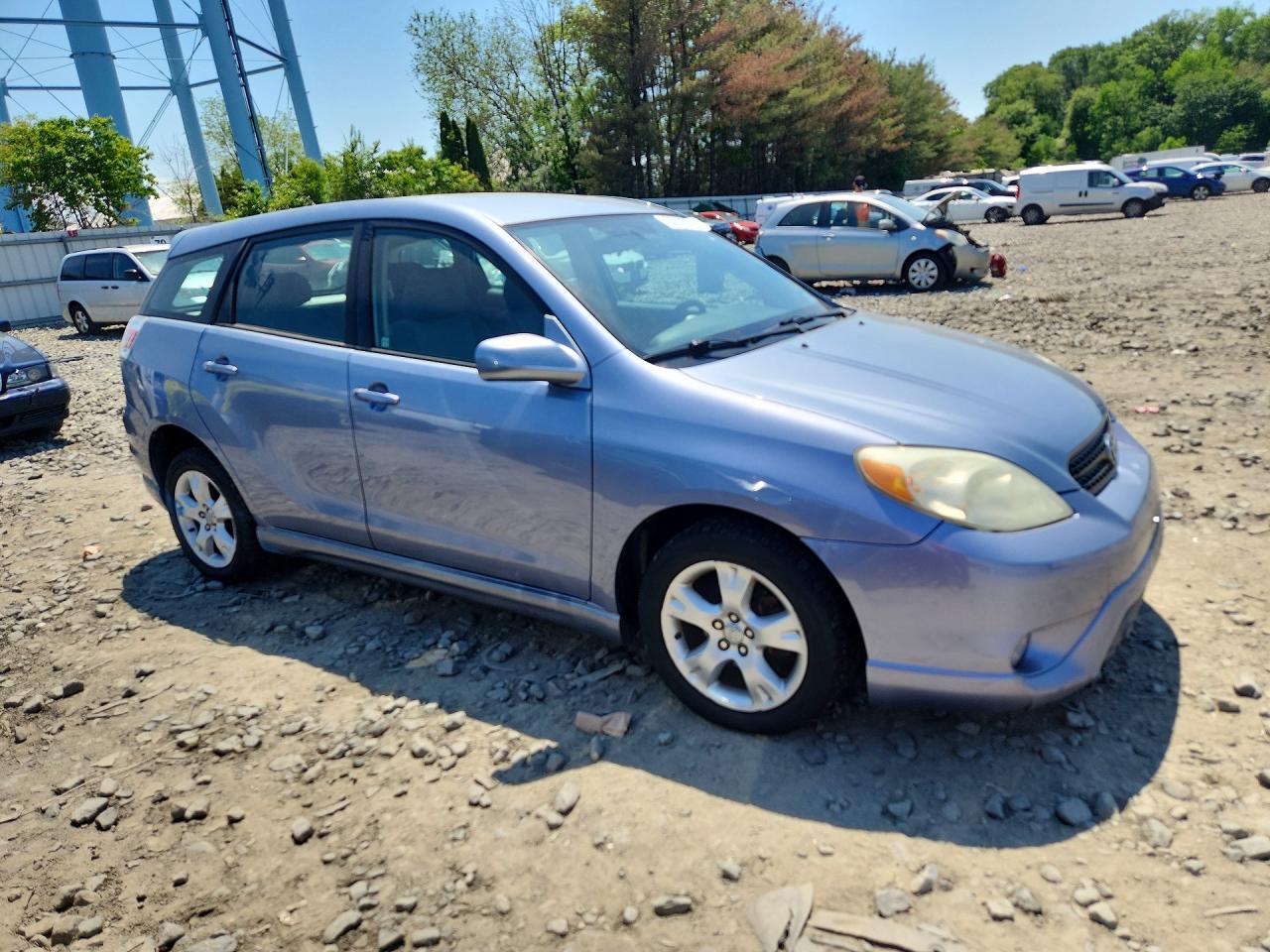 2006 Toyota Matrix Xr Синий vin: 2T1LR32E66C558009