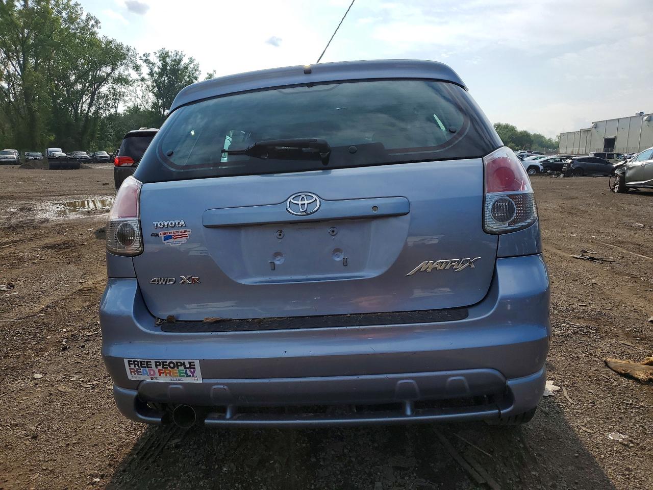 2006 Toyota Matrix Xr Blue vin: 2T1LR32E66C558009