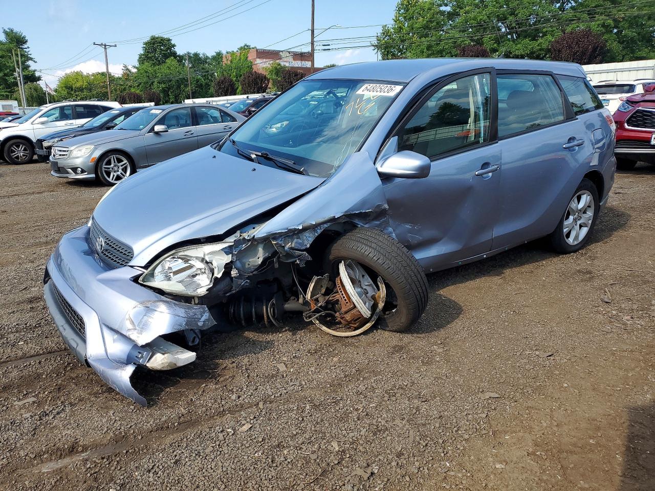 2006 Toyota Matrix Xr Blue vin: 2T1LR32E66C558009