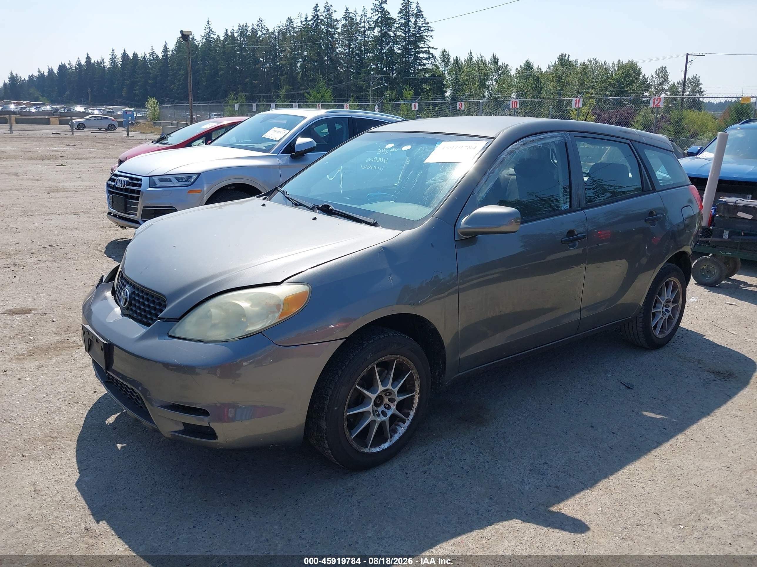 2004 Toyota Matrix Standard Gray vin: 2T1LR32E74C261599