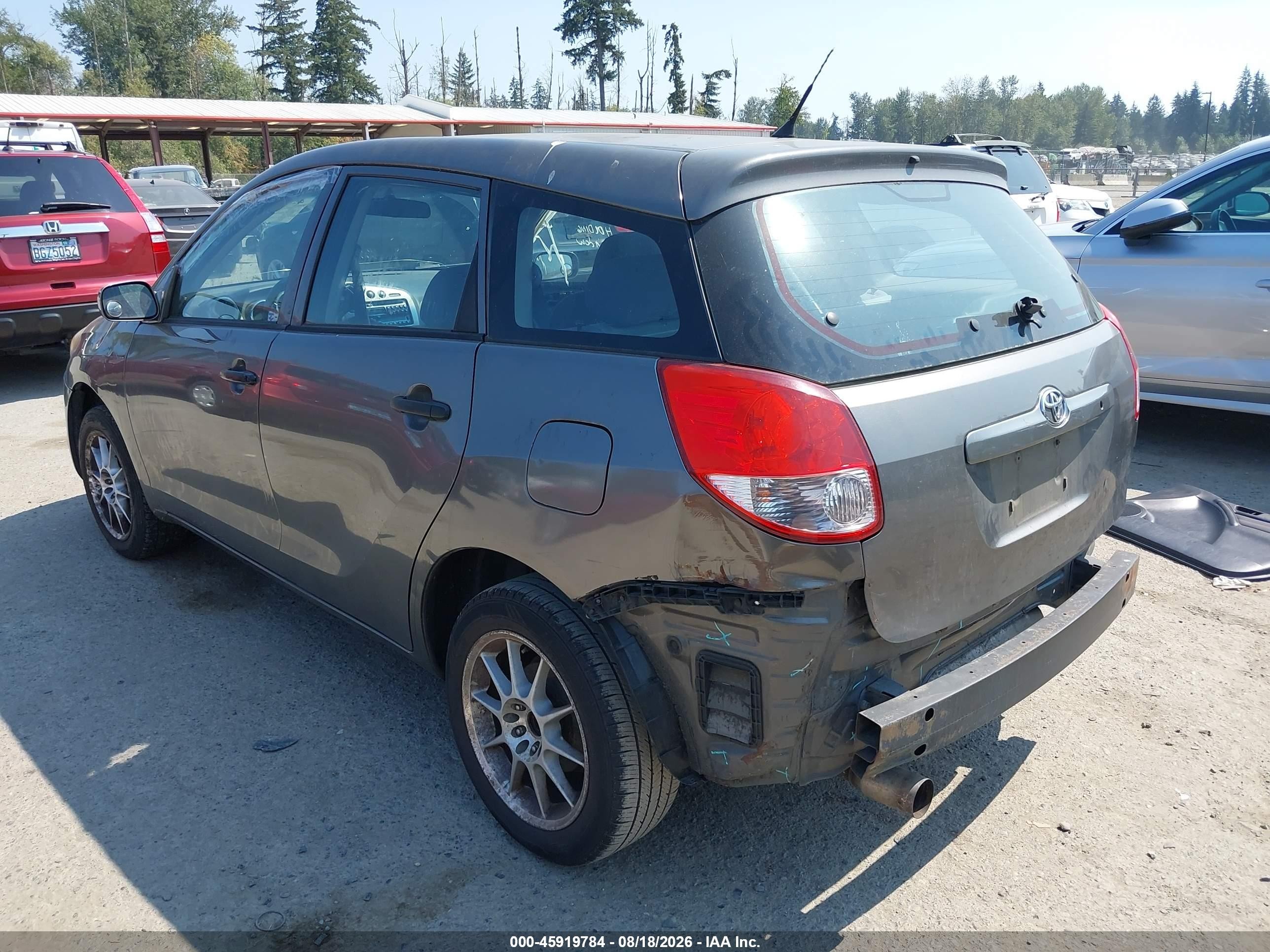 2004 Toyota Matrix Standard Gray vin: 2T1LR32E74C261599