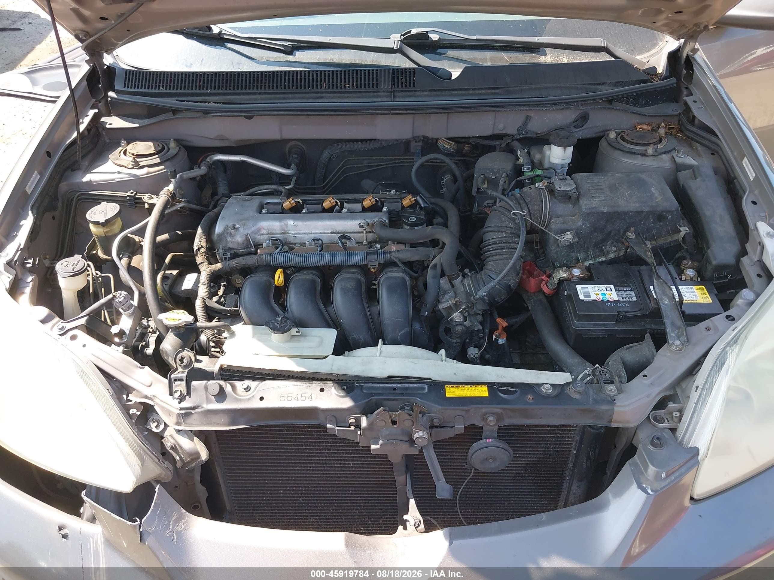 2004 Toyota Matrix Standard Gray vin: 2T1LR32E74C261599