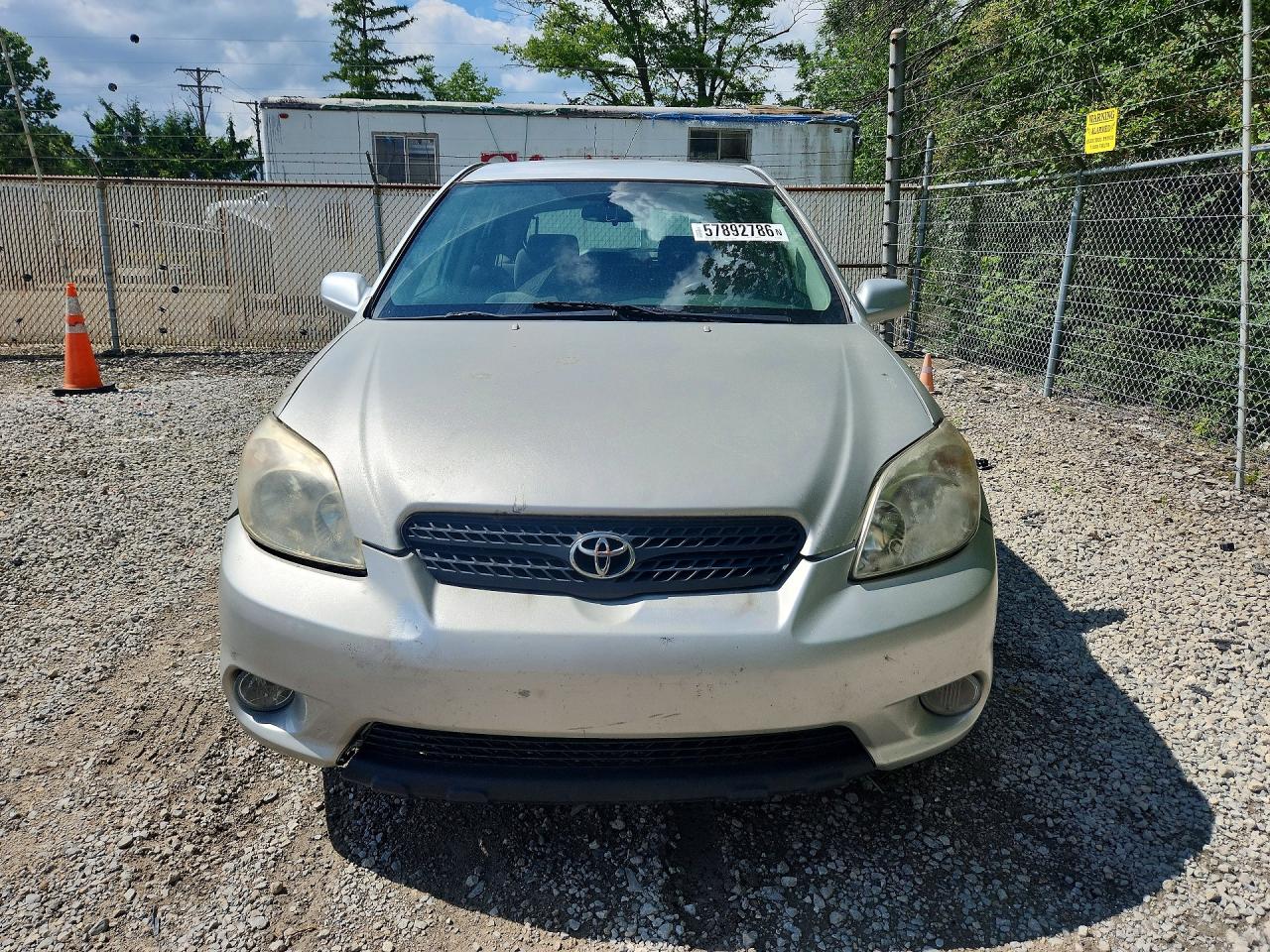 2005 Toyota Matrix Xr Silver vin: 2T1LR32E75C507052
