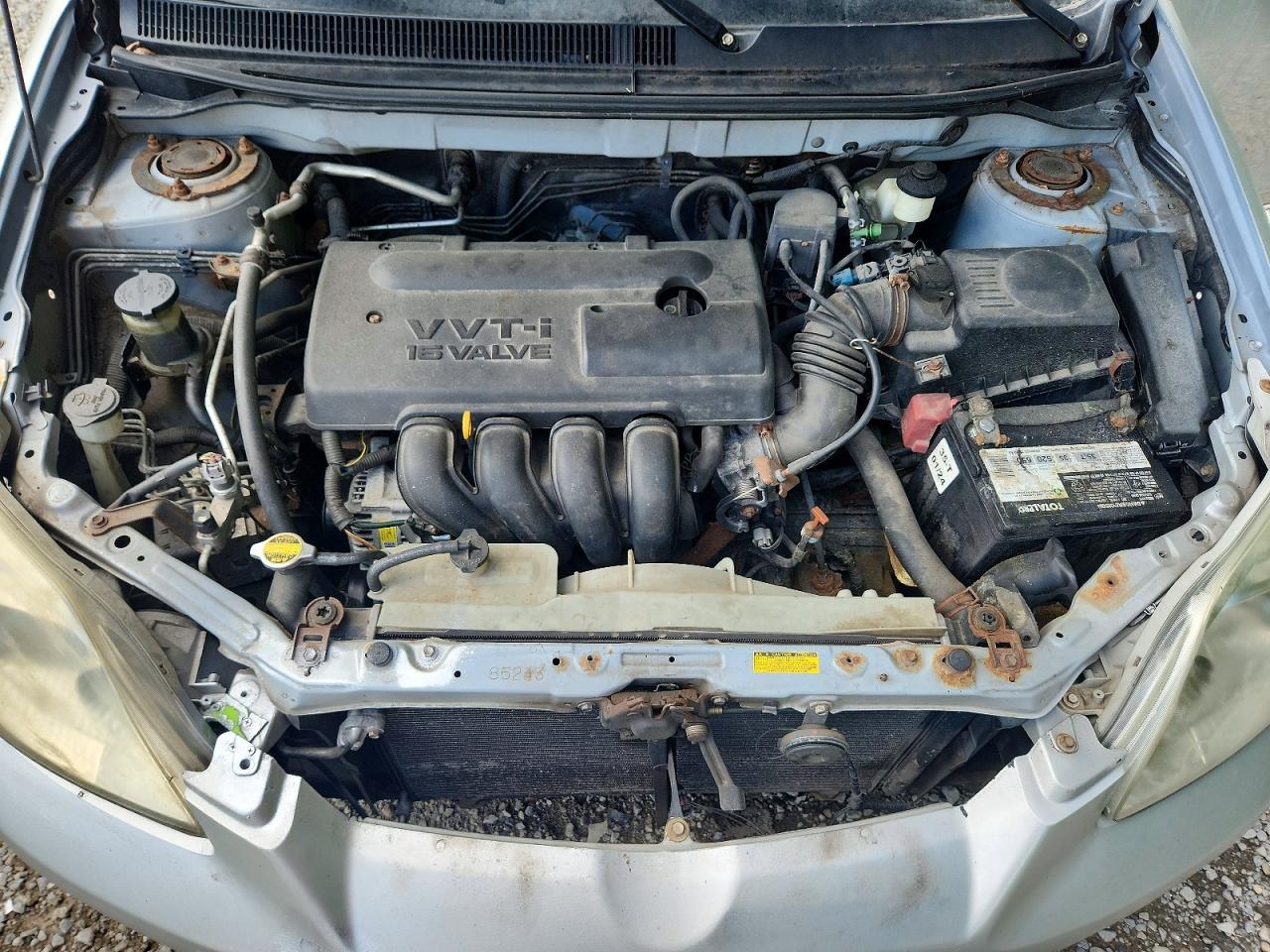 2005 Toyota Matrix Xr Silver vin: 2T1LR32E75C507052