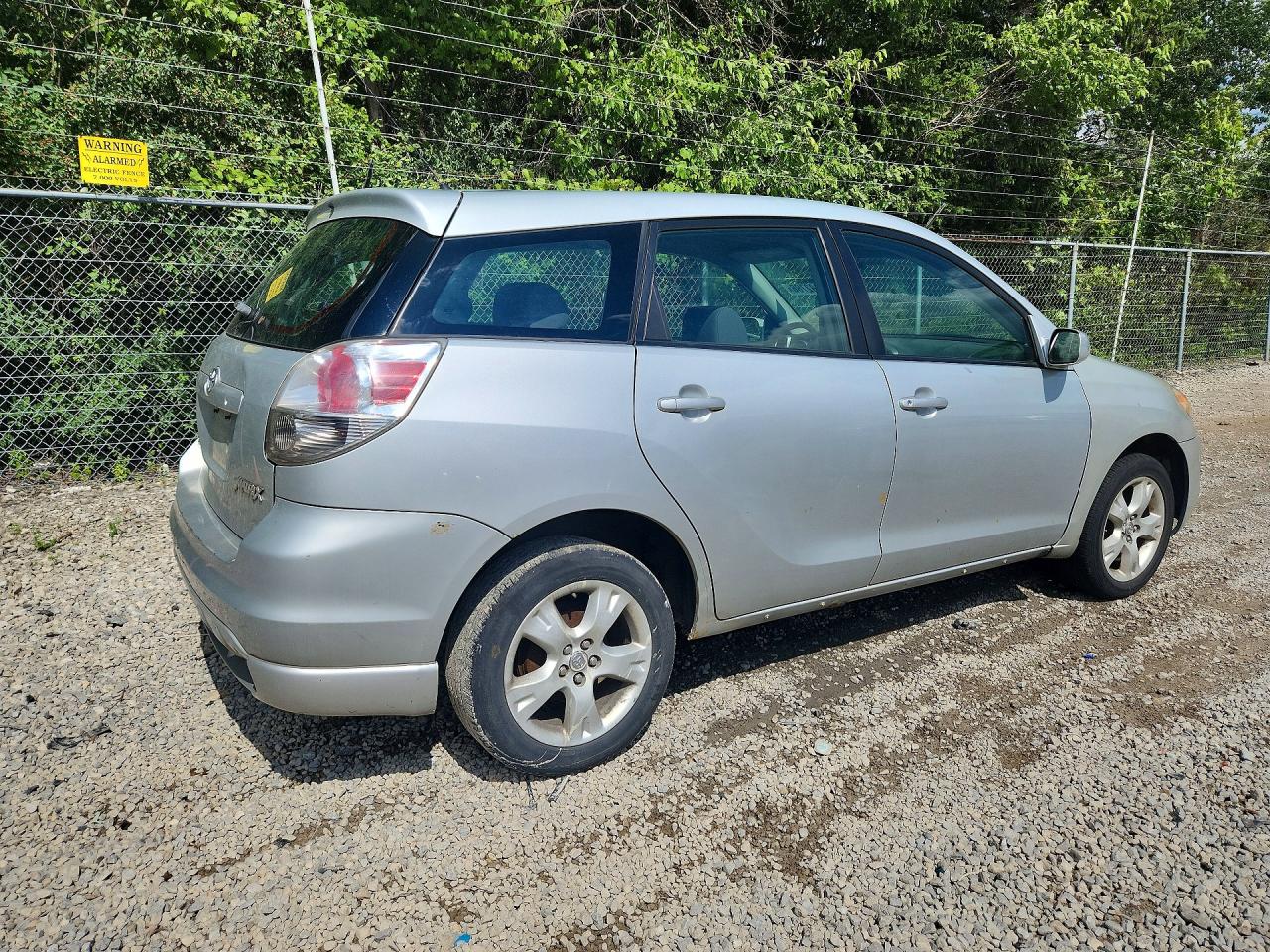 2005 Toyota Matrix Xr Silver vin: 2T1LR32E75C507052