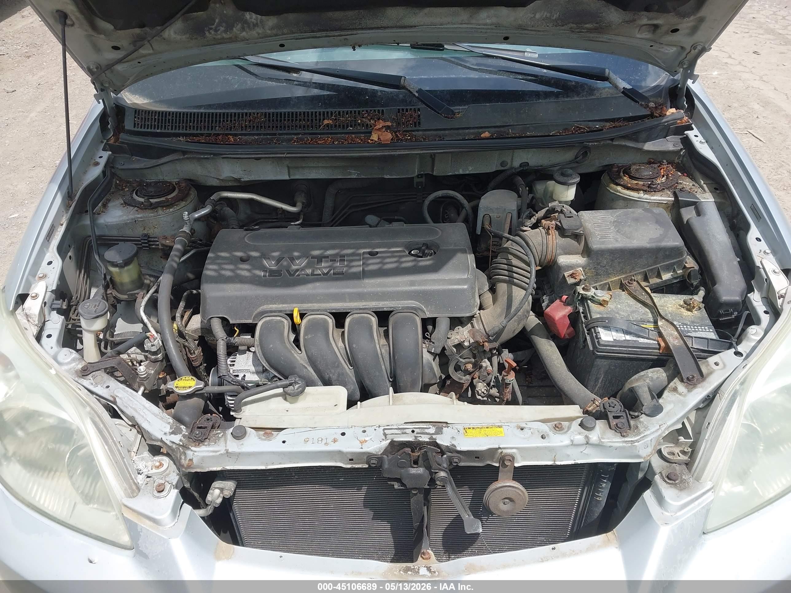 2006 Toyota Matrix Xr Silver vin: 2T1LR32E76C555233