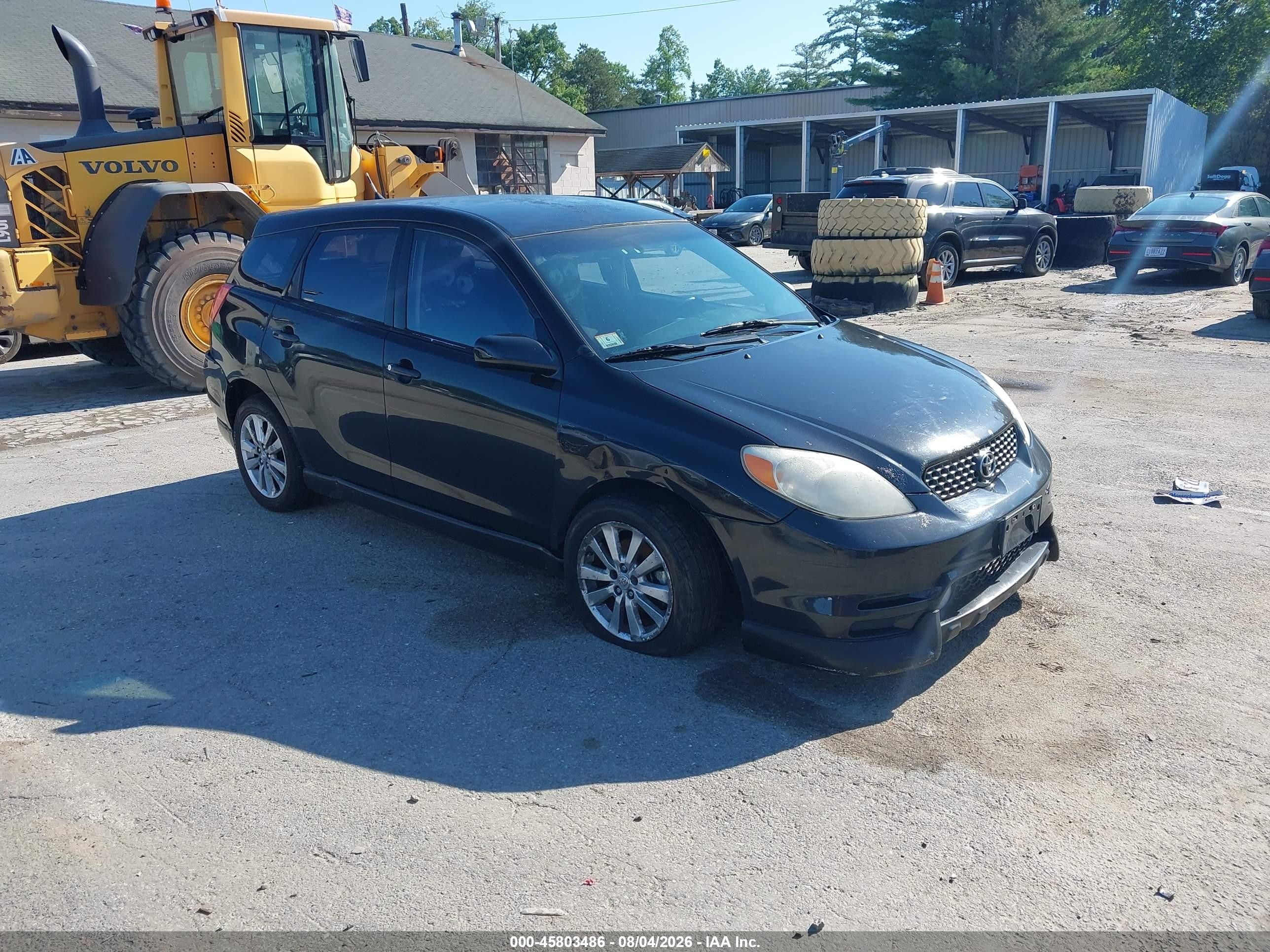 2003 Toyota Matrix Xr Черный vin: 2T1LR32E83C048241
