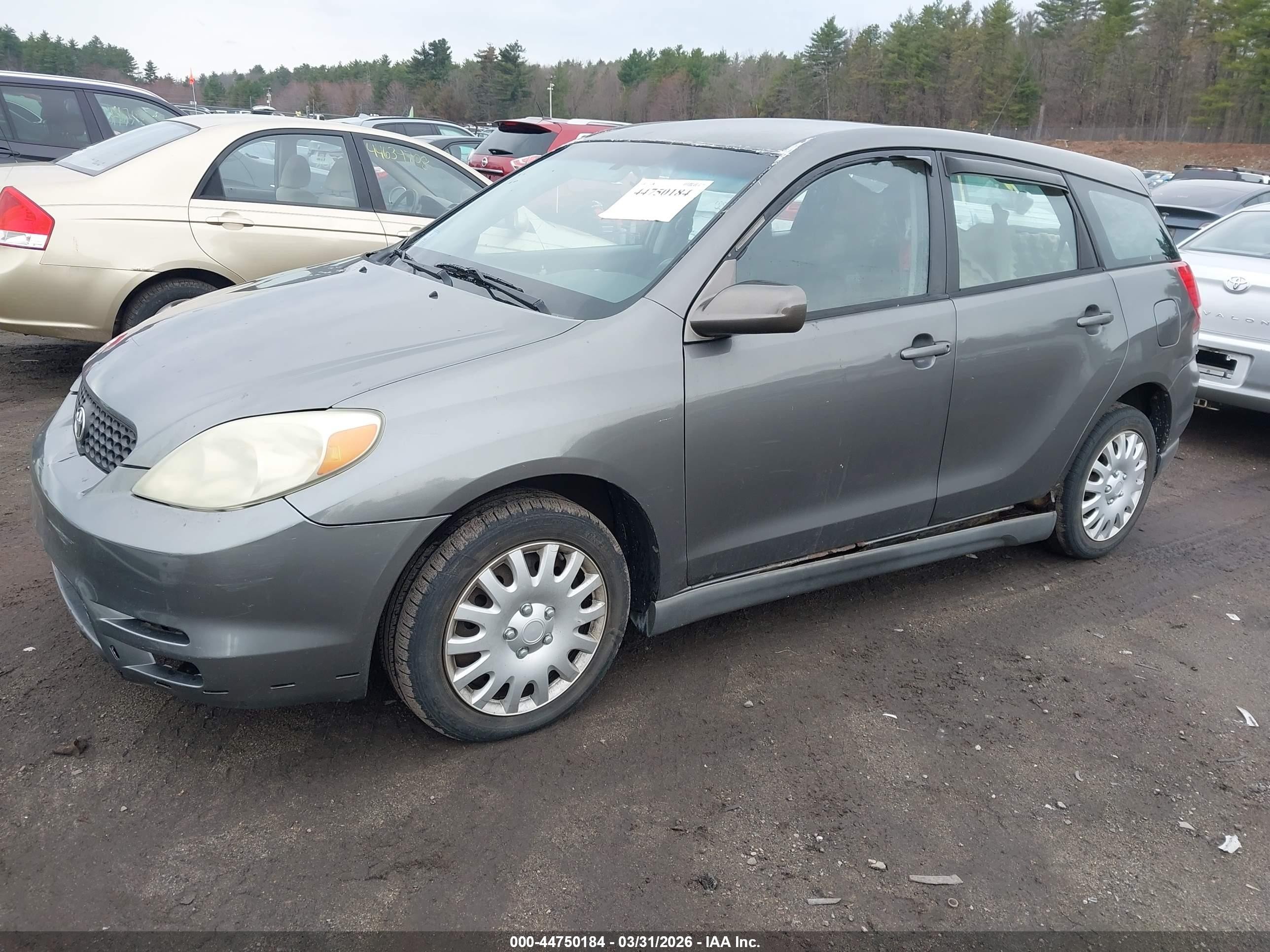 2004 Toyota Matrix Xr Black vin: 2T1LR32E84C179378
