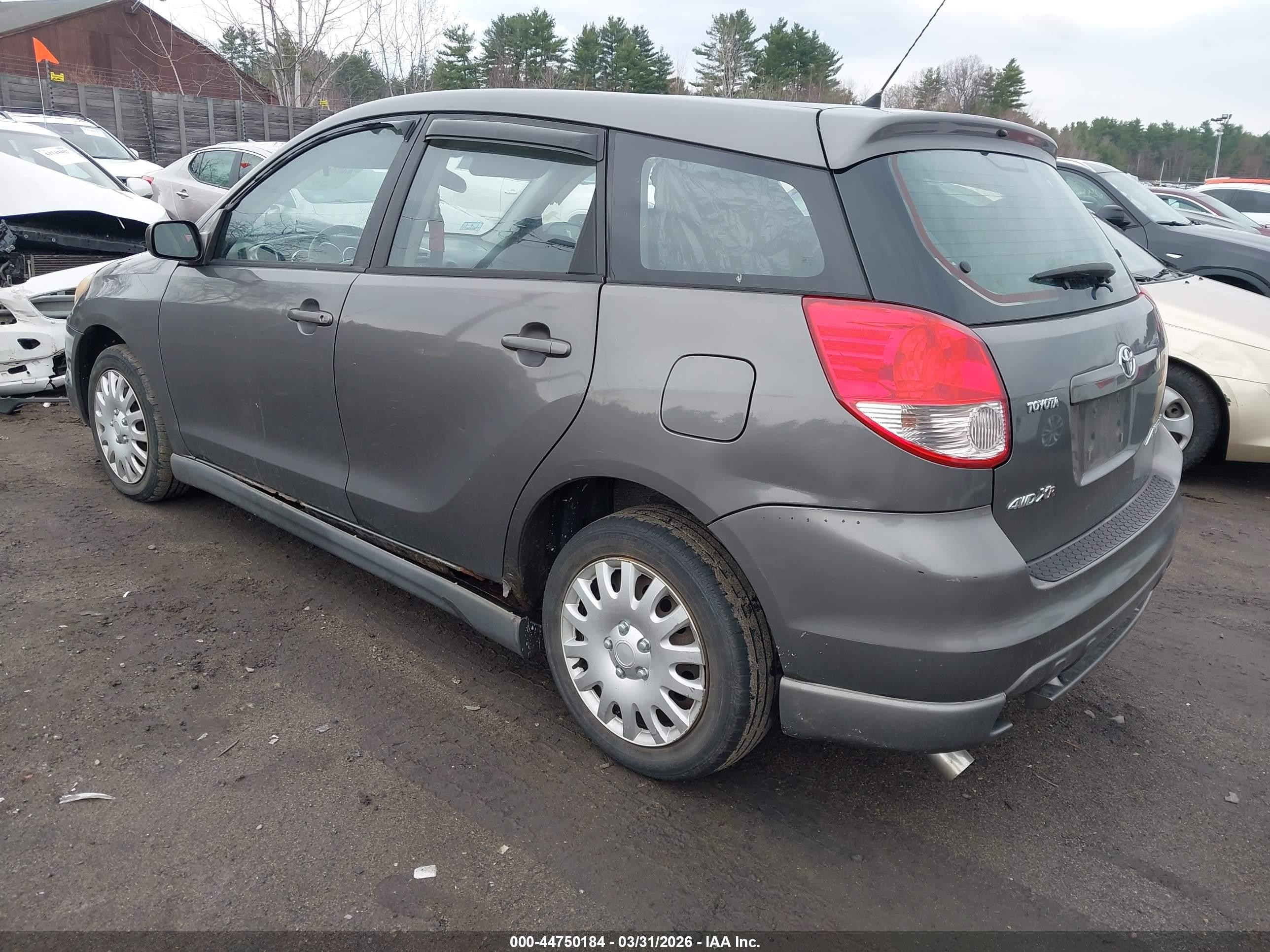 2004 Toyota Matrix Xr Black vin: 2T1LR32E84C179378