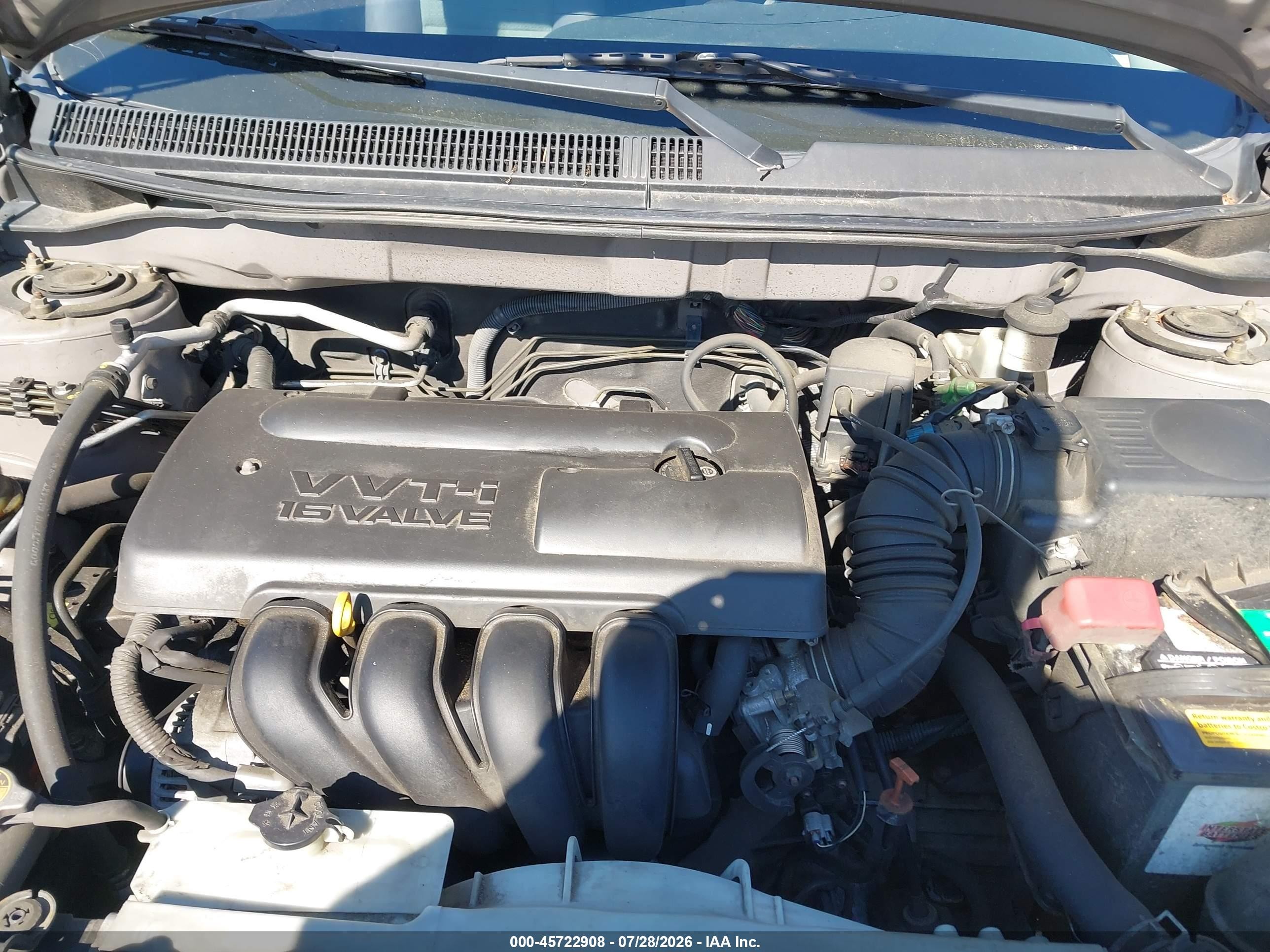 2004 Toyota Matrix Standard Silver vin: 2T1LR32E84C198965