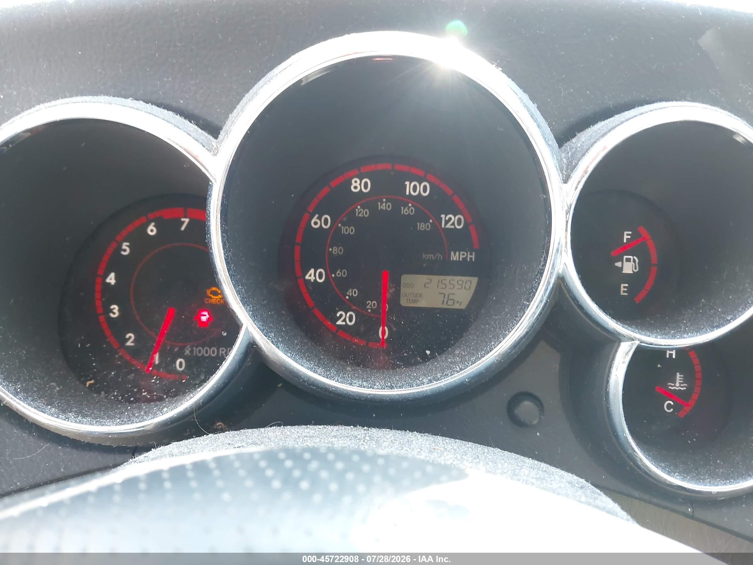 2004 Toyota Matrix Standard Silver vin: 2T1LR32E84C198965
