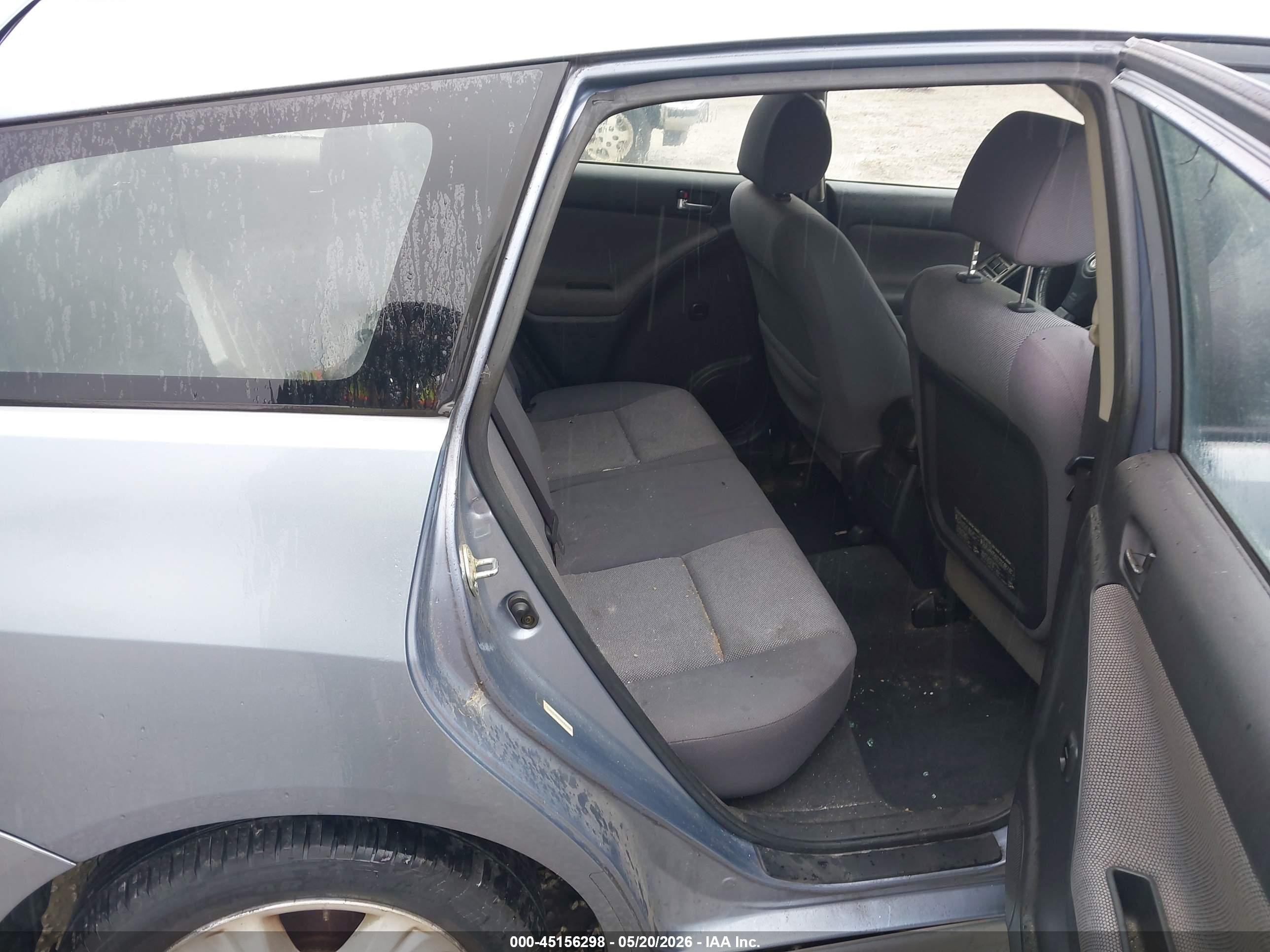 2004 Toyota Matrix Xr Blue vin: 2T1LR32E84C239692